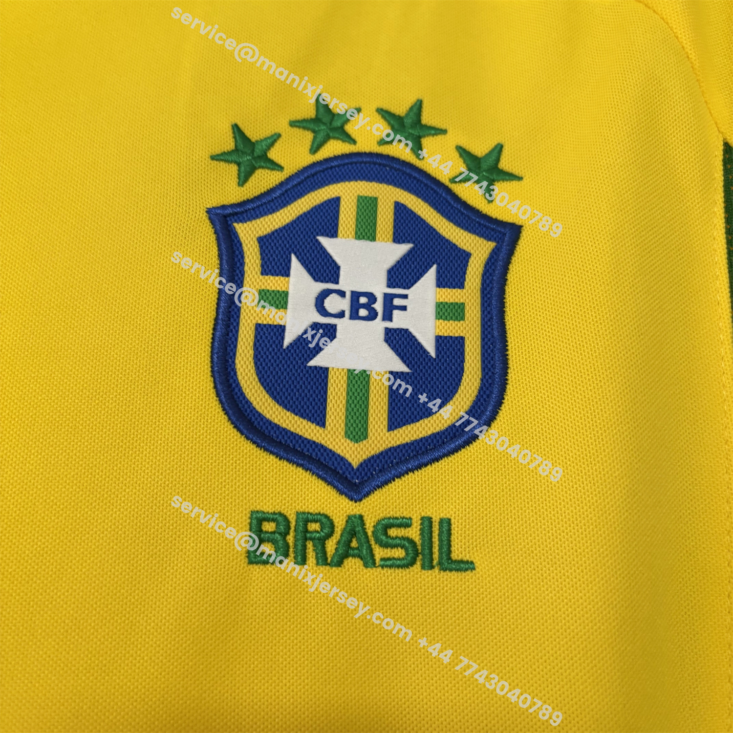 ManixJersey.com | Retro Brazil 2002 Home Long Sleeves Jersey -Customize Name, Number and Patch | Worldwide Shipping