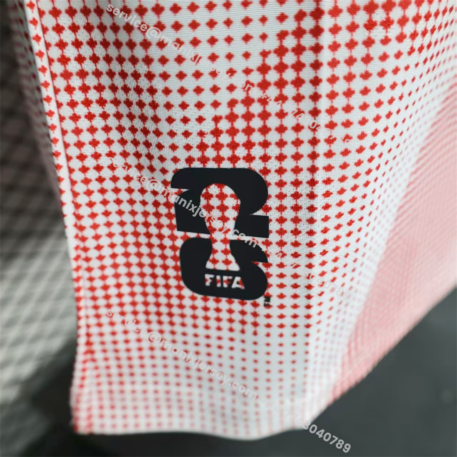 ManixJersey.com | Canada 25-26 World Cup Promotion Red Jersey - Player Version -Customize Name, Number and Patch | Worldwide Shipping