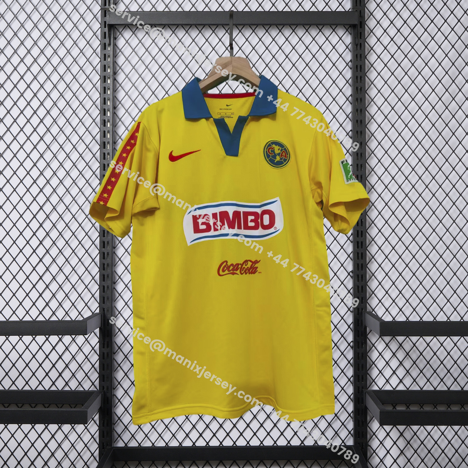 ManixJersey.com | Retro Club América 2006-07 Home Jersey -Customize Name, Number and Patch | Worldwide Shipping