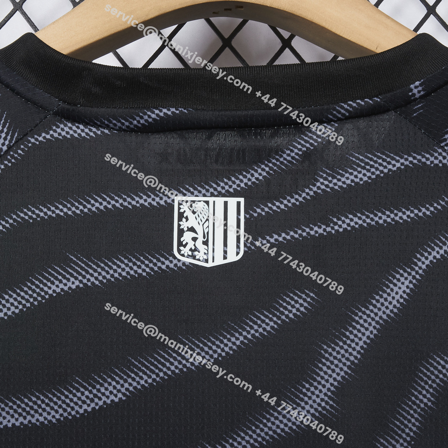 ManixJersey.com | Dynamo Dresden 25-26 Away Black Jersey - Fans Version -Customize Name, Number and Patch | Worldwide Shipping