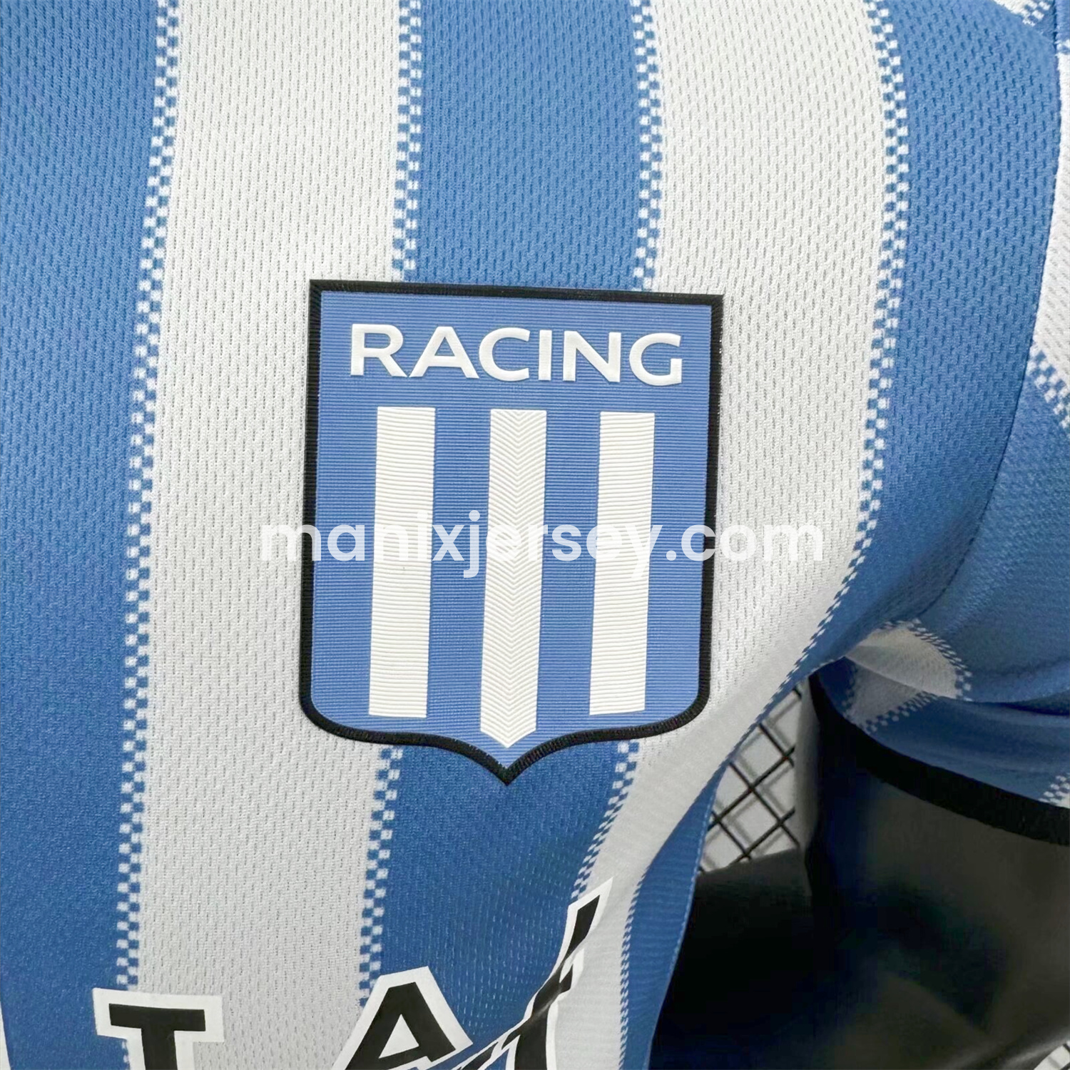 ManixJersey.com | Racing Club de Avellaneda 24-25 Home Jersey - Player Version -Customize Name, Number and Patch | Worldwide Shipping