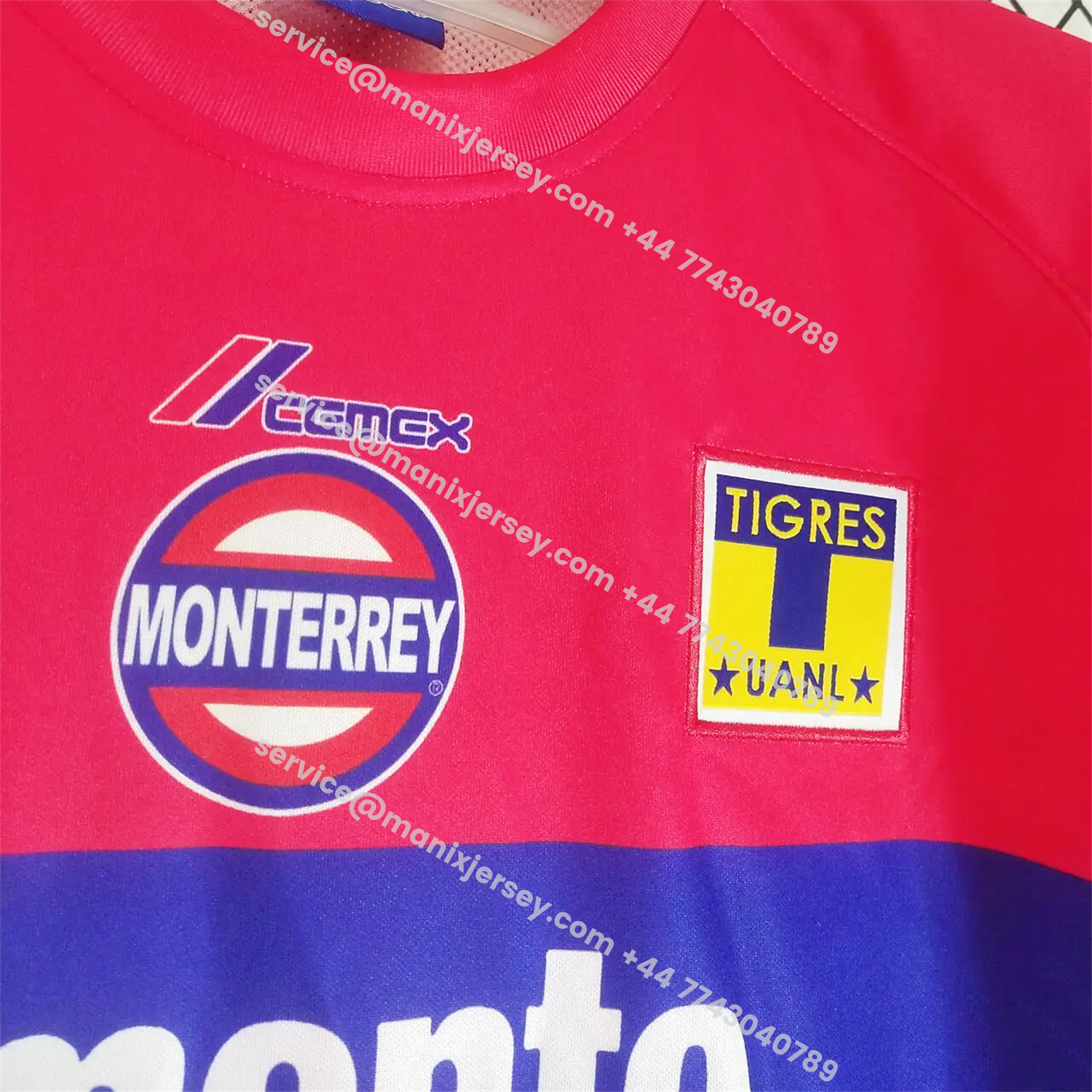 ManixJersey.com | Retro Tigres UANL 2002-03 Third Jersey -Customize Name, Number and Patch | Worldwide Shipping