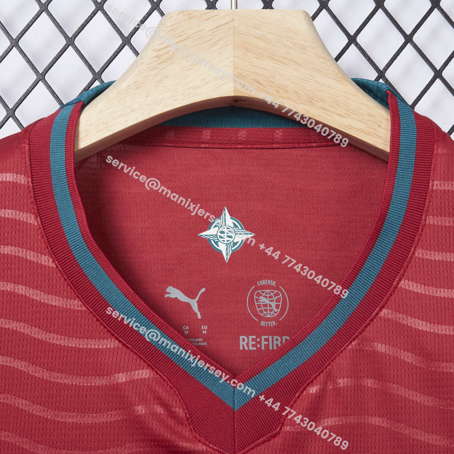 ManixJersey.com | Women's Portugal 2026 Home Cropped Jersey -Customize Name, Number and Patch | Worldwide Shipping