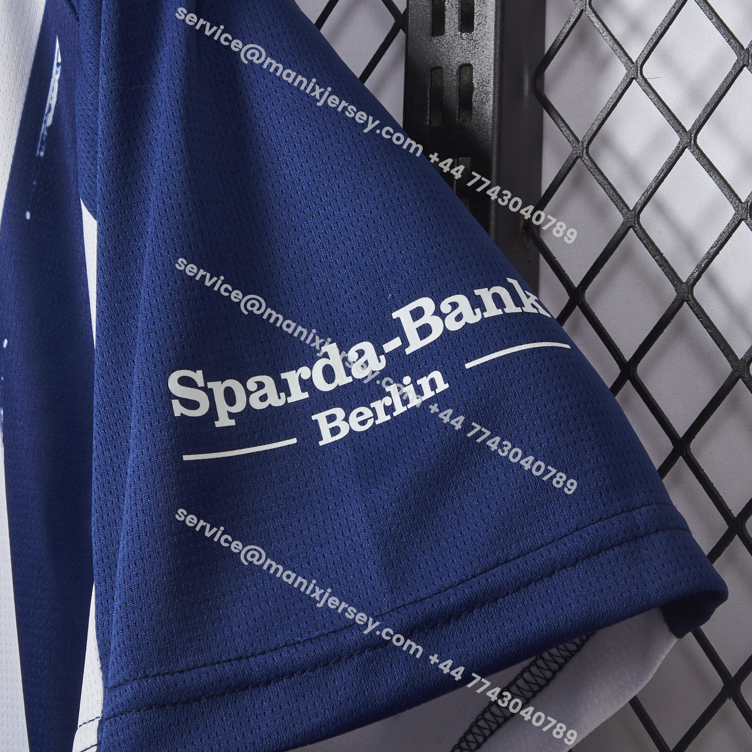 ManixJersey.com | Hertha BSC 25-26 Home Jersey - Fans Version -Customize Name, Number and Patch | Worldwide Shipping