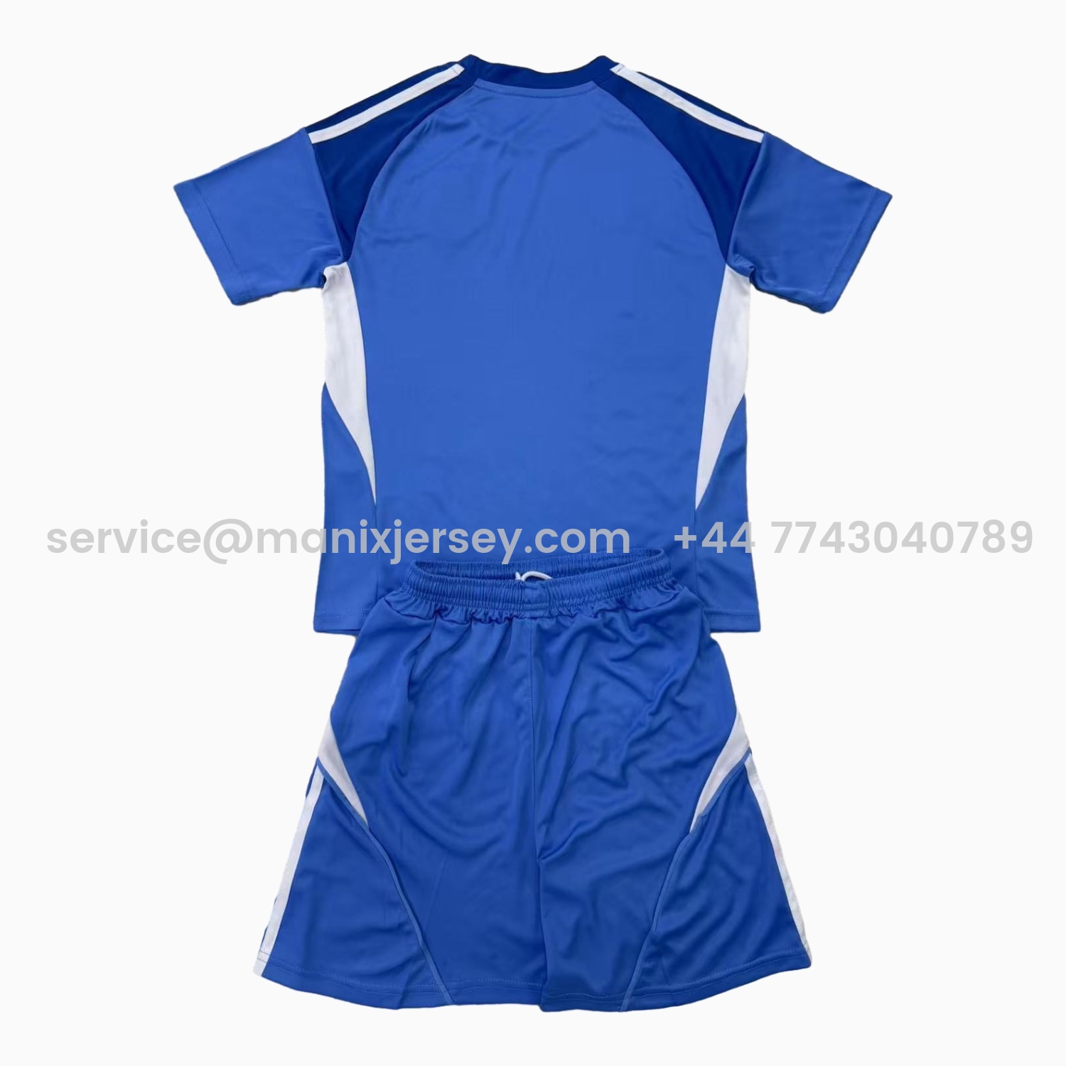 ManixJersey.com | Aberdeen 25-26 Blue Goalkeeper Kids Kit -Customize Name, Number and Patch | Worldwide Shipping