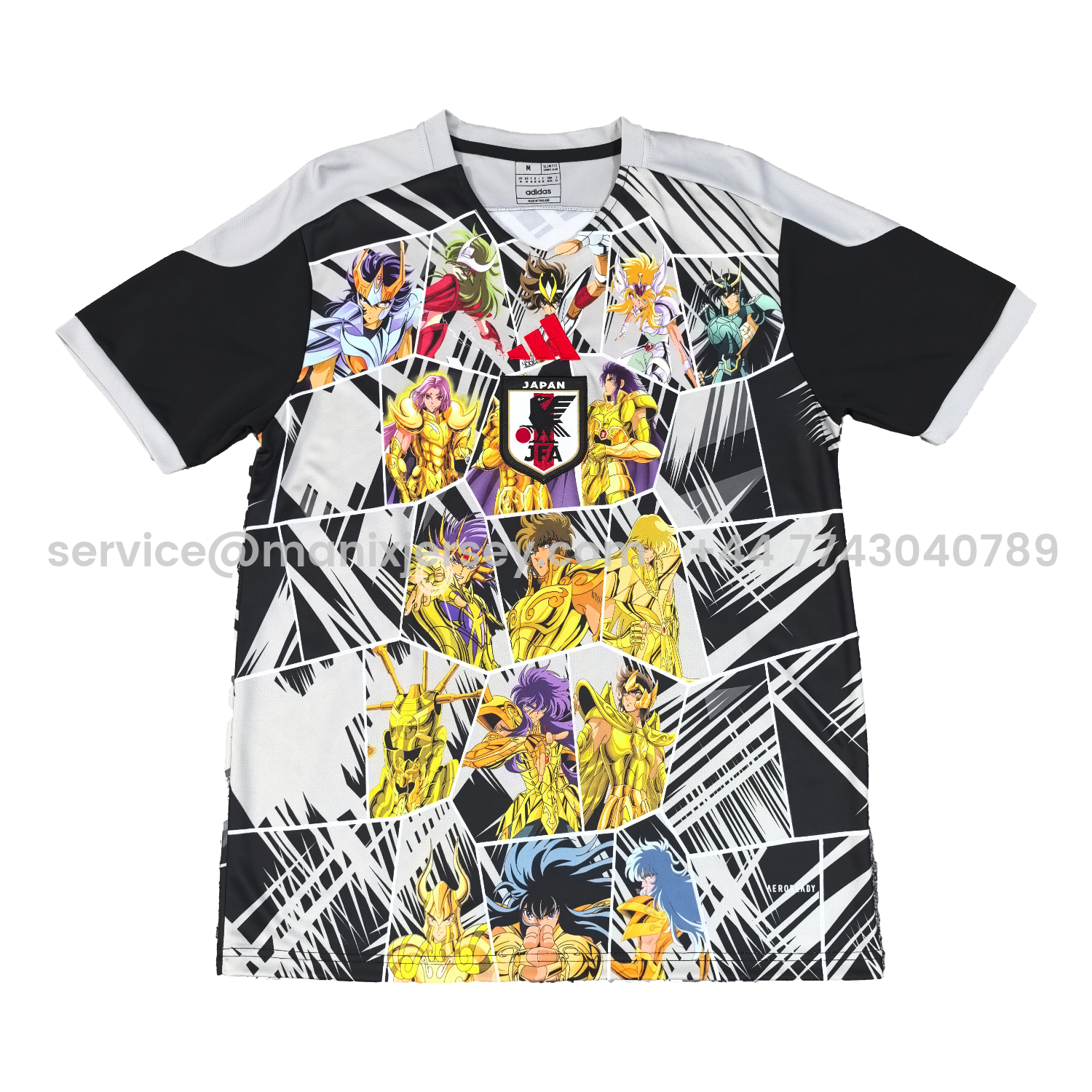 ManixJersey.com | Japan 25-26 Saint Seiya Comic Characters Group Portrait Special Jersey - Fans Version -Customize Name, Number and Patch | Worldwide Shipping
