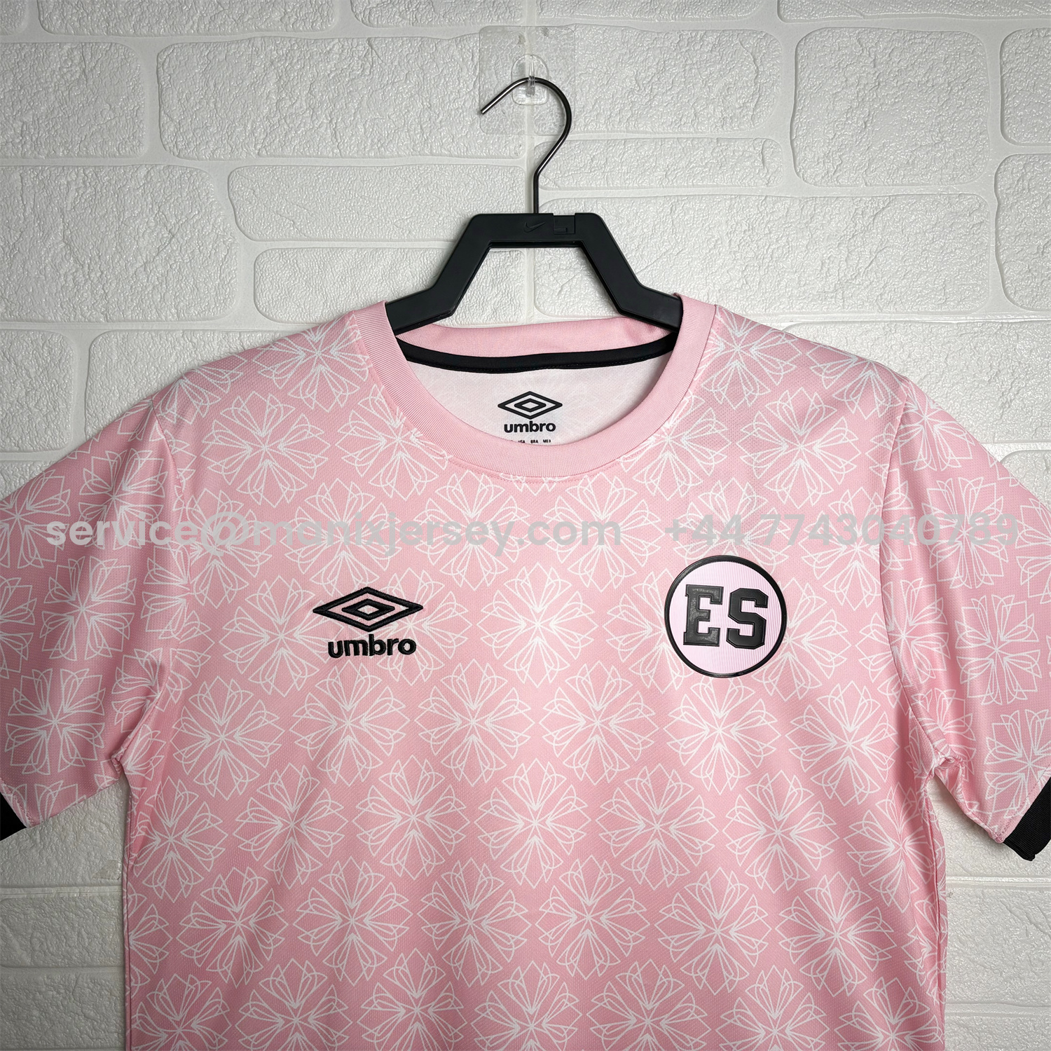 ManixJersey.com | El Salvador 2025-26 Pink Pre-Match Jersey - Fans Version -Customize Name, Number and Patch | Worldwide Shipping