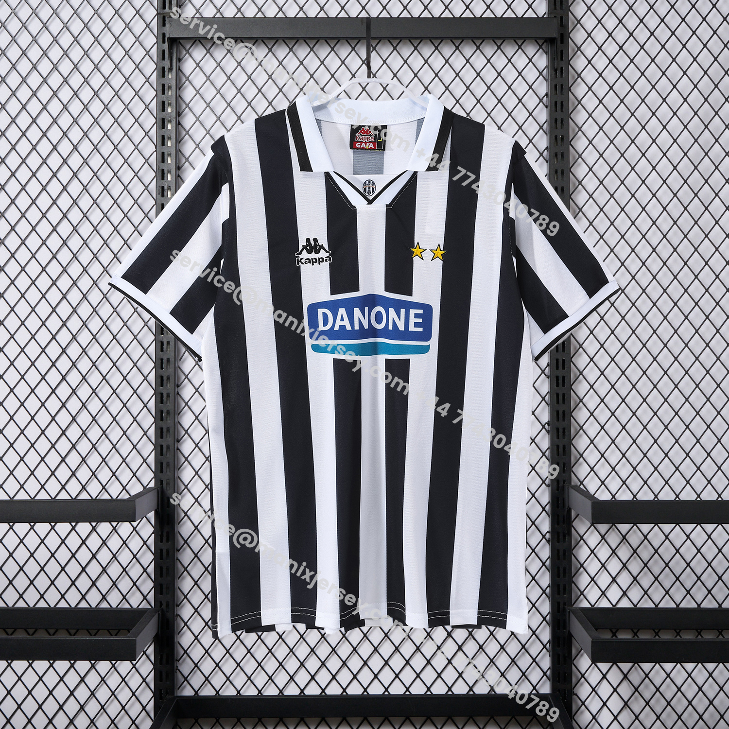 ManixJersey.com | Retro Juventus 1994-95 Home Jersey -Customize Name, Number and Patch | Worldwide Shipping