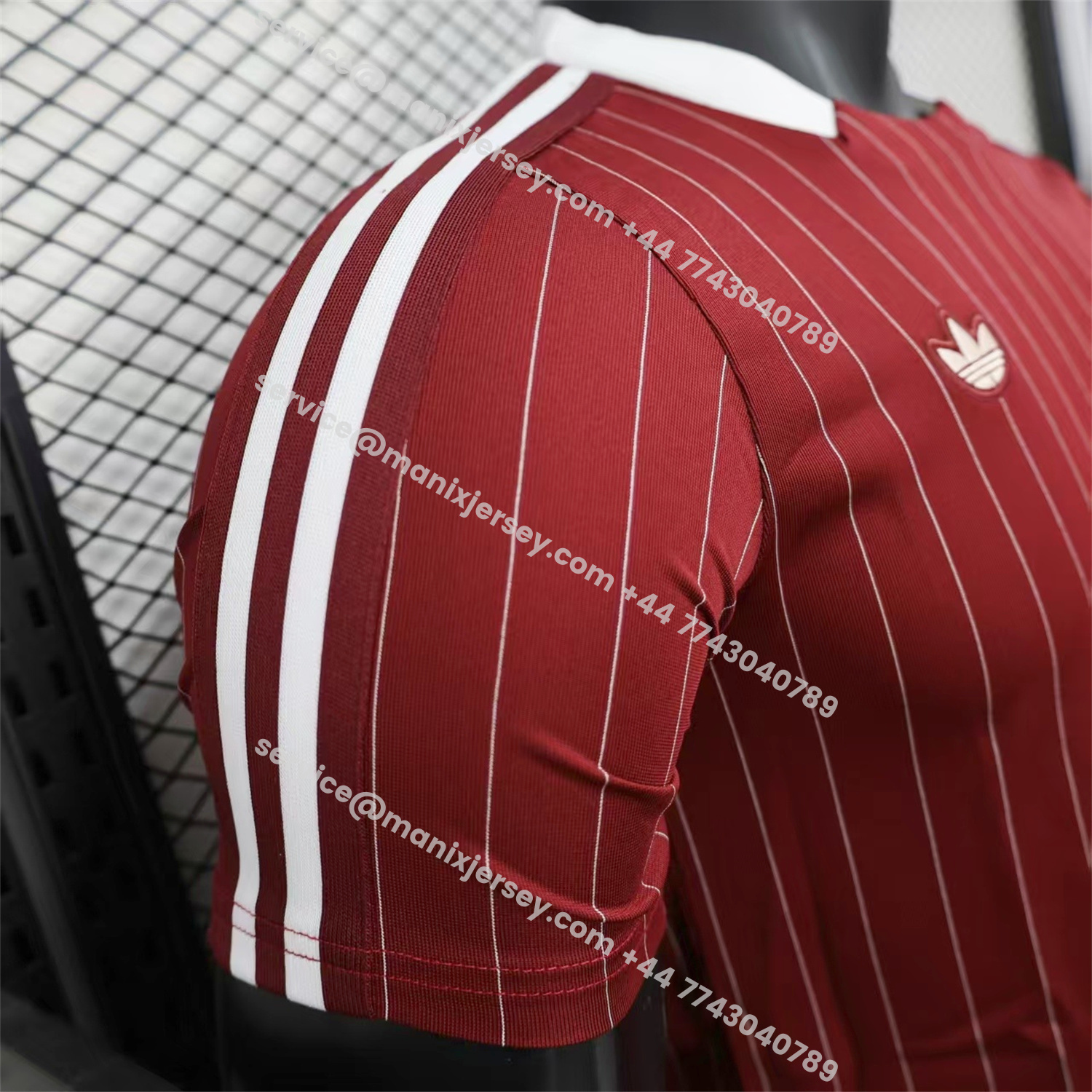 ManixJersey.com | Ajax 25-26 Icon Range Travel Special Edition Red Jersey - Player Version -Customize Name, Number and Patch | Worldwide Shipping