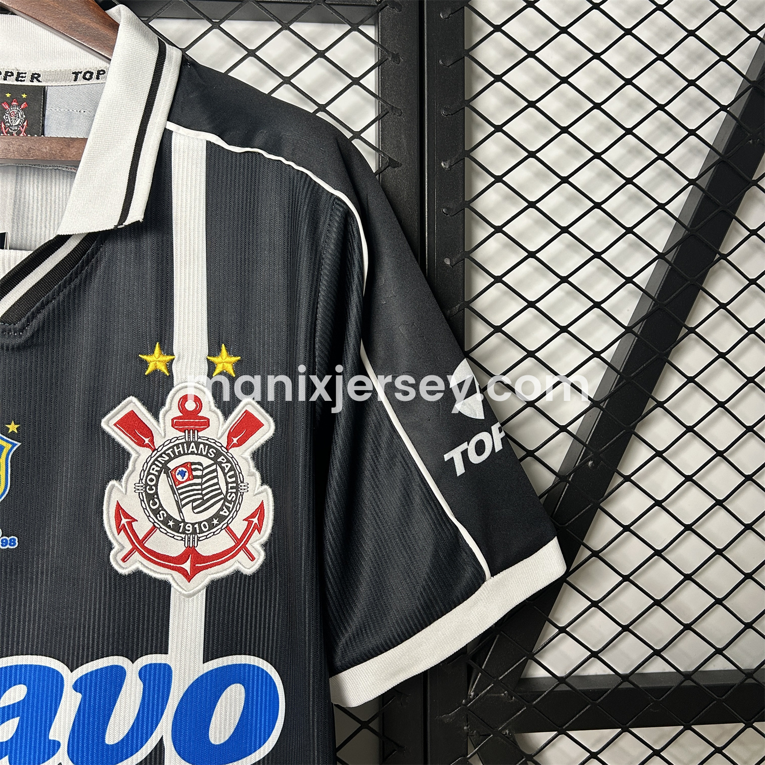 ManixJersey.com | Retro Corinthians 1999-00 Away Jersey -Customize Name, Number and Patch | Worldwide Shipping