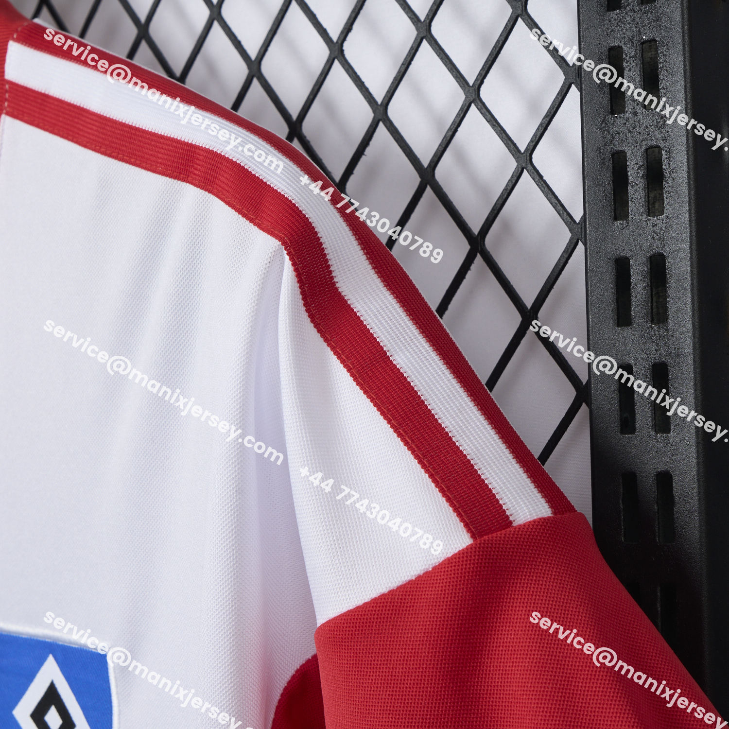 ManixJersey.com | Retro Hamburger SV 1988 Home Jersey -Customize Name, Number and Patch | Worldwide Shipping