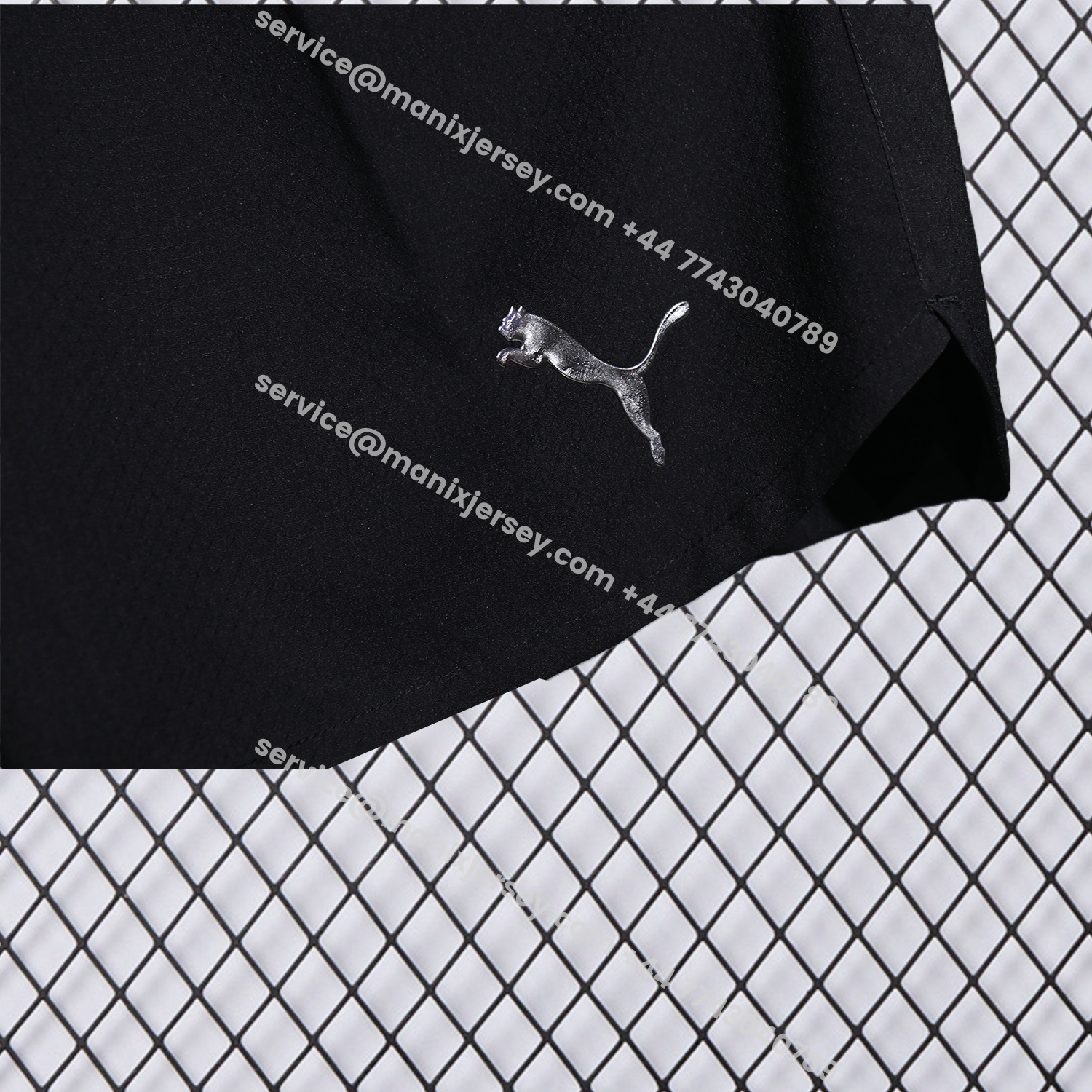 ManixJersey.com | Manchester City 25-26 Away Black Shorts - Player Version -Customize Name, Number and Patch | Worldwide Shipping