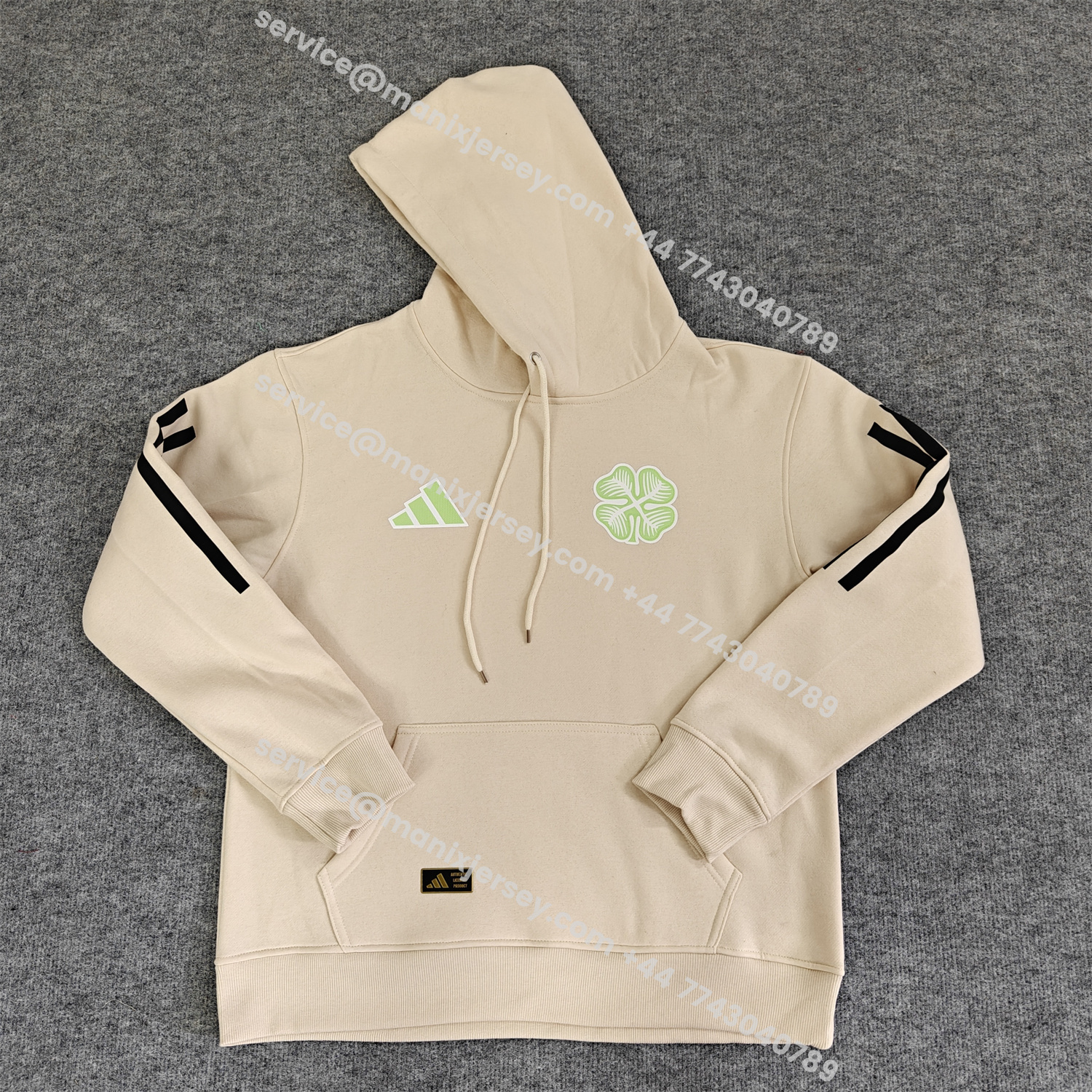 ManixJersey.com | Celtic 25-26 Home Unisex Pullover Hoodie -Customize Name, Number and Patch | Worldwide Shipping
