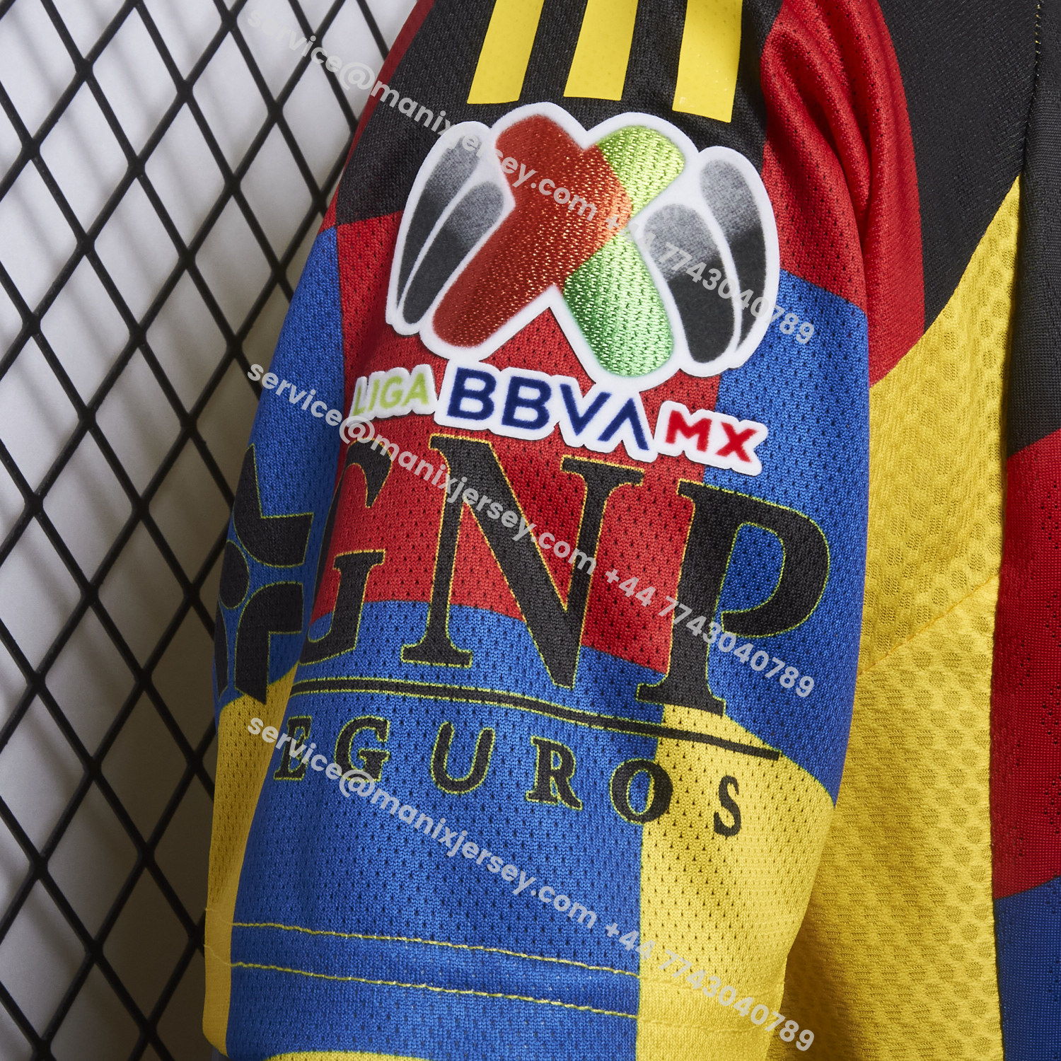 ManixJersey.com | 【Three-color Font】Club América 25-26 Home Yellow Jersey - Player Version -Customize Name, Number and Patch | Worldwide Shipping