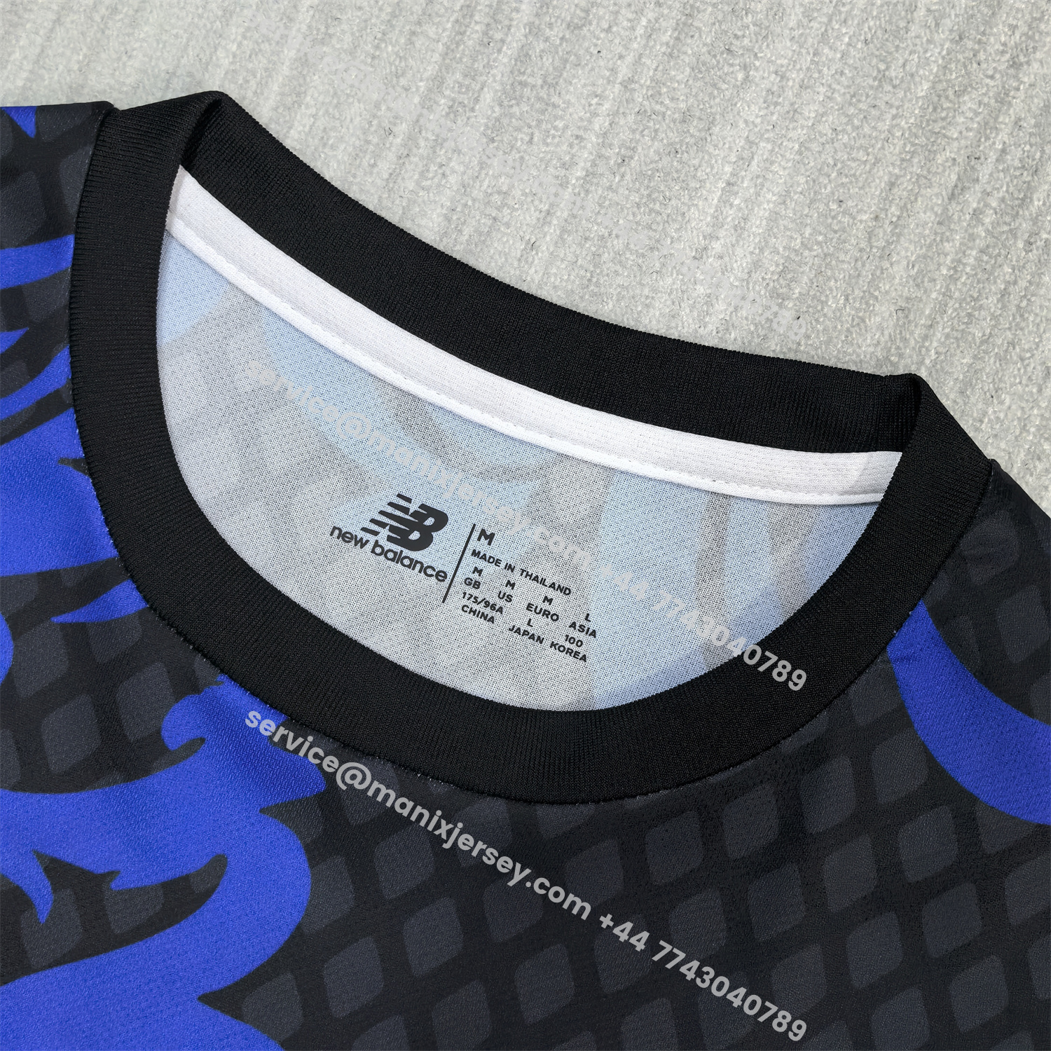 ManixJersey.com | Porto 25-26 Grey Dragon Blue And Black Jersey - Fans Version -Customize Name, Number and Patch | Worldwide Shipping