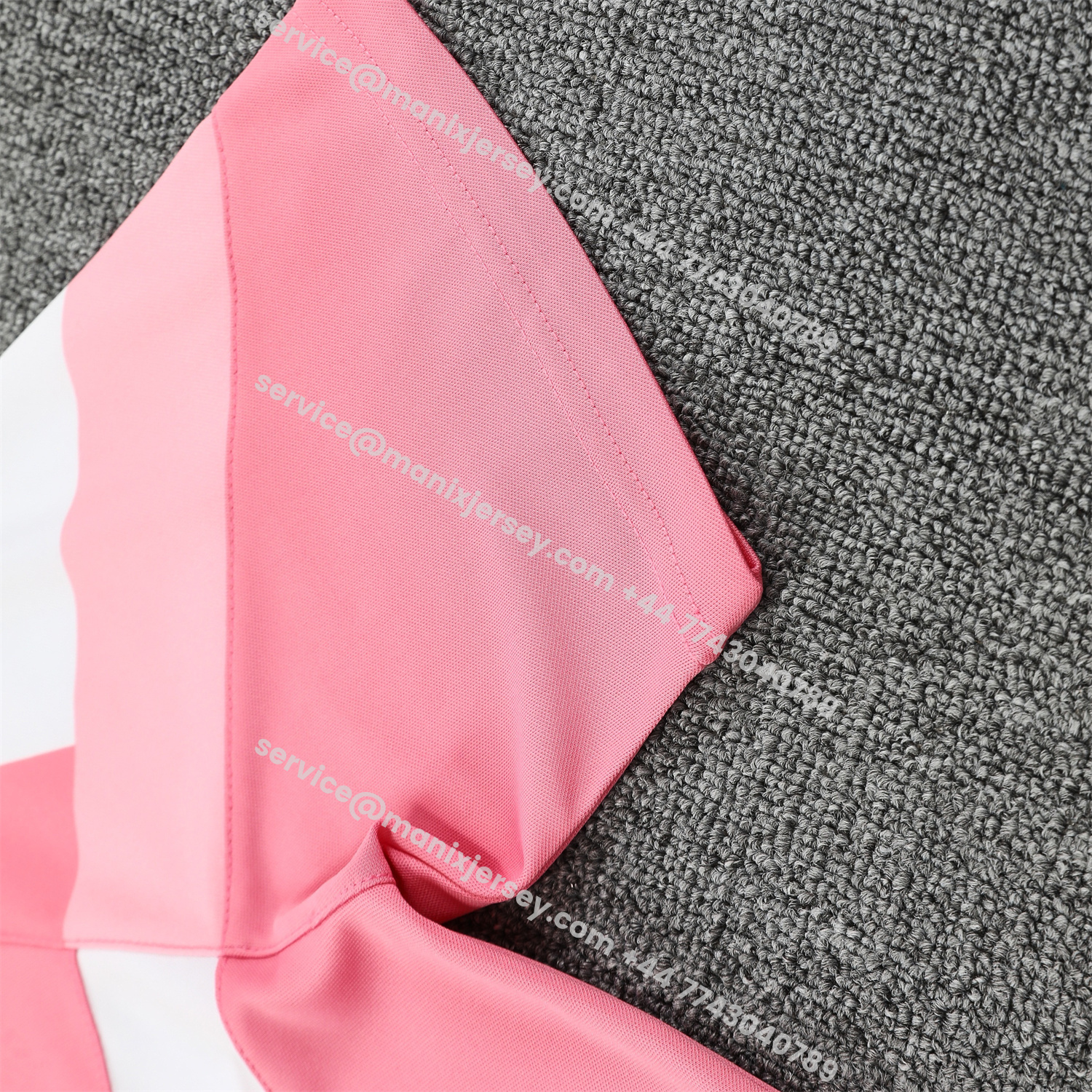 ManixJersey.com | INT M.A.M 25-26 Short-Sleeve Training Set - Pink Top & Pink Shorts -Customize Name, Number and Patch | Worldwide Shipping