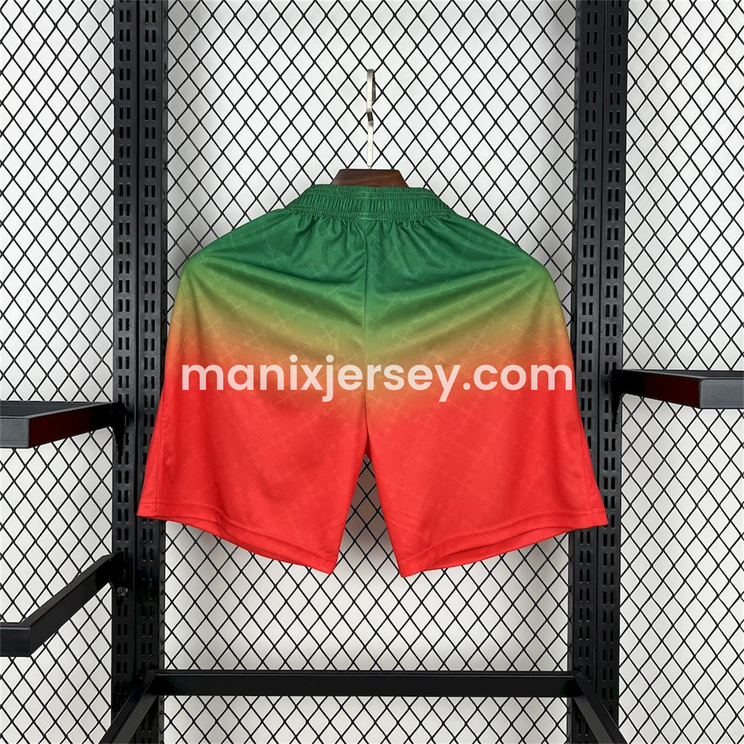 ManixJersey.com | AC Milan 24-25 Fourth Red “Diavoli” Special Edition Shorts - Fans Version -Customize Name, Number and Patch | Worldwide Shipping