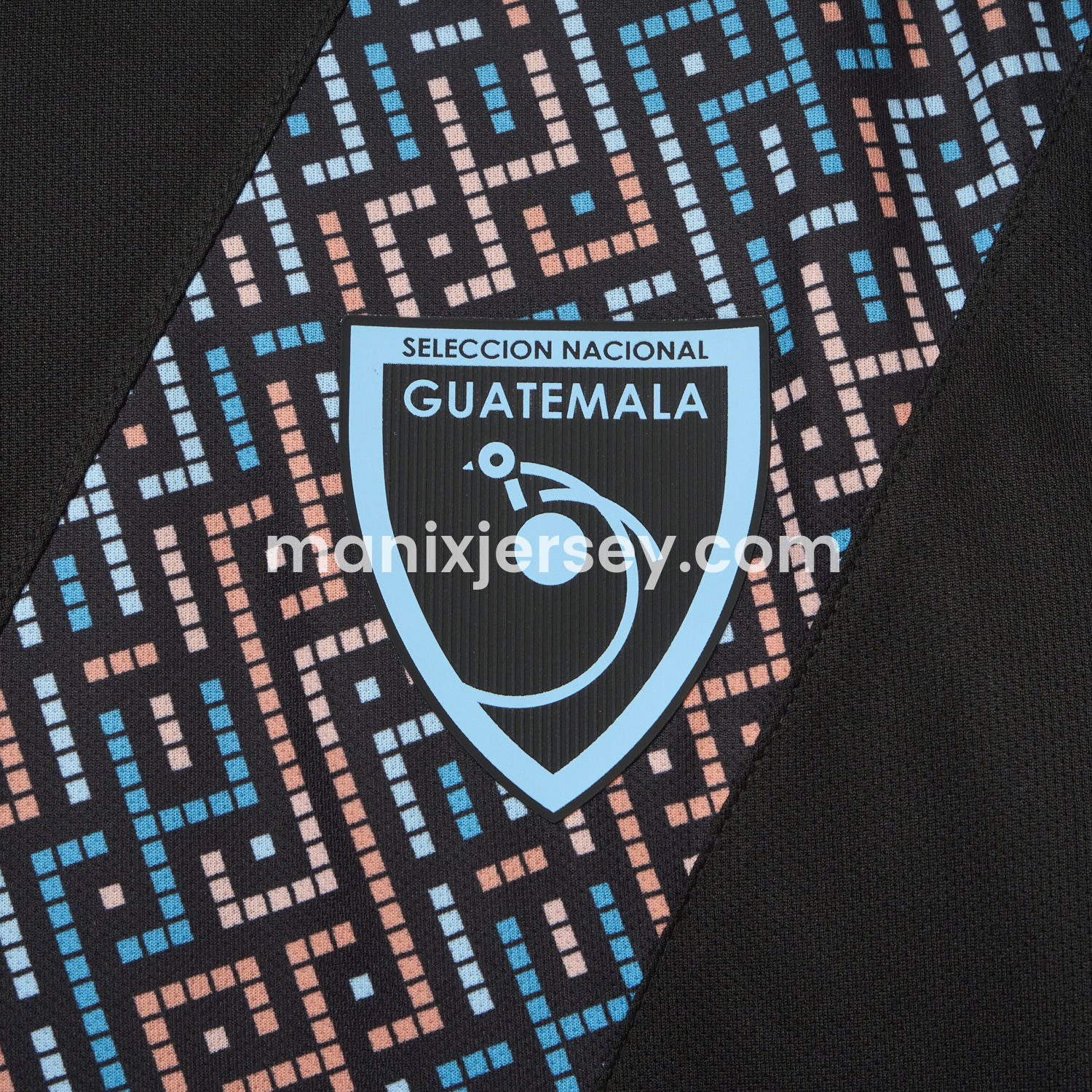 ManixJersey.com | Guatemala 25-26 Third Black Jersey - Fans Version -Customize Name, Number and Patch | Worldwide Shipping
