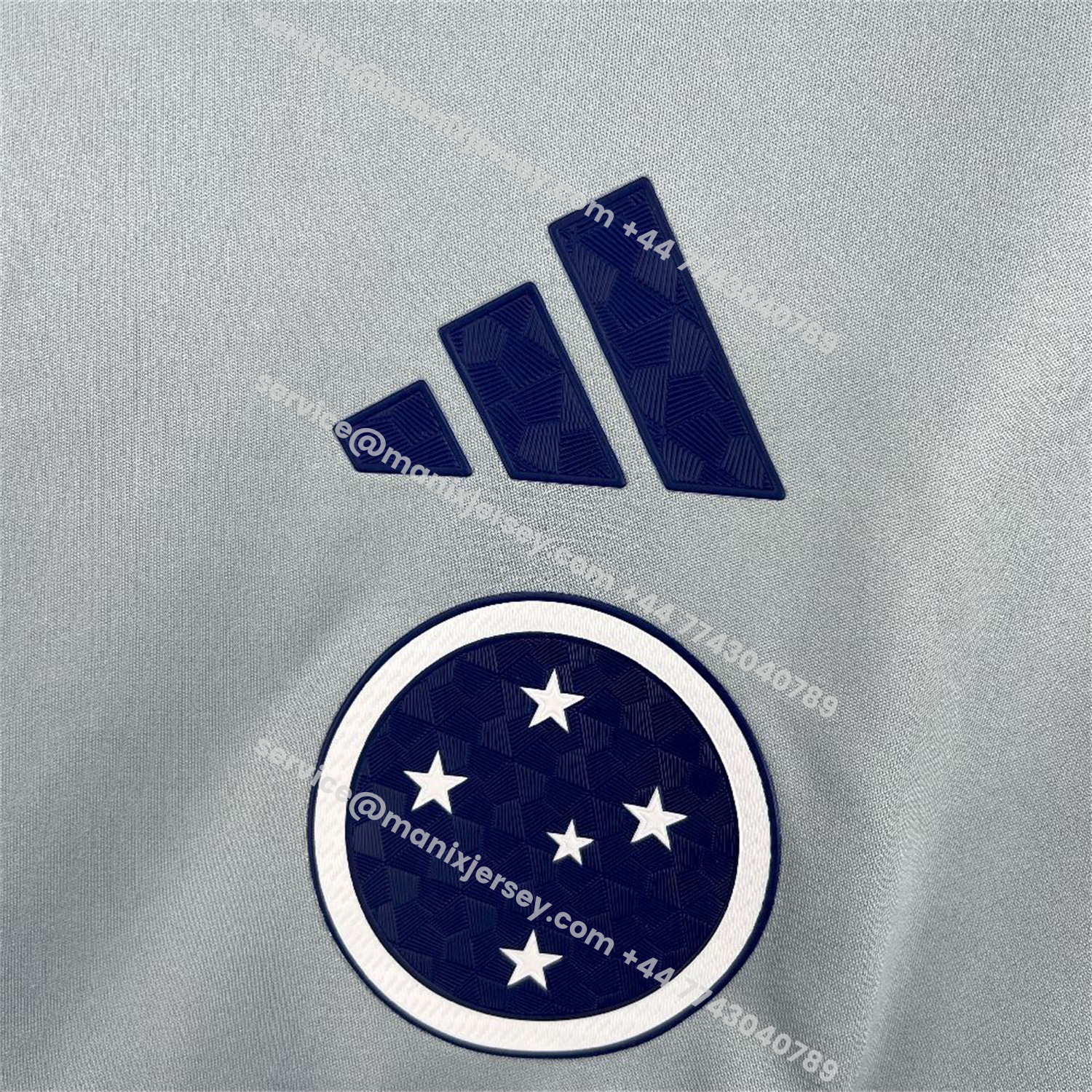 ManixJersey.com | Cruzeiro 25-26 Grey Goalkeeper Jersey - Fans Version -Customize Name, Number and Patch | Worldwide Shipping
