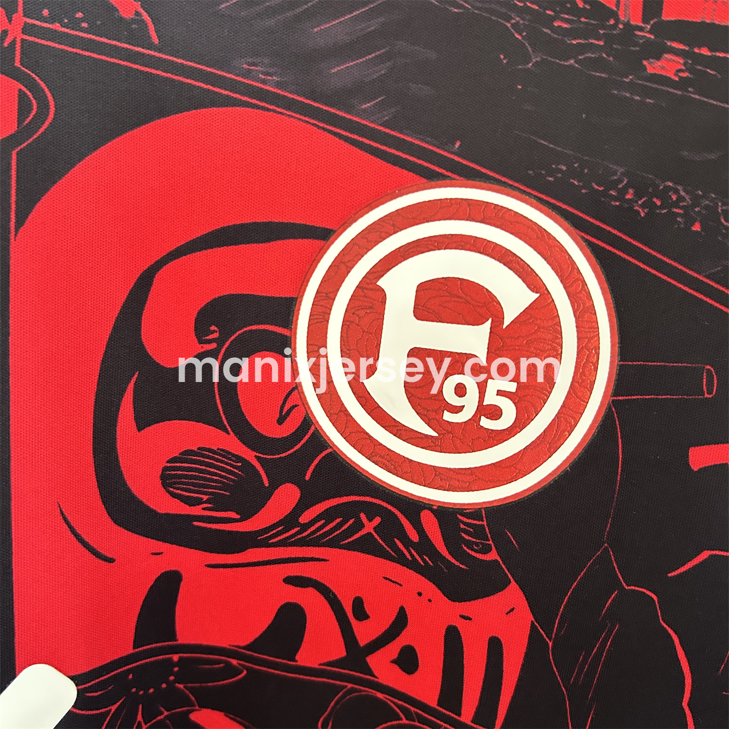 ManixJersey.com | Fortuna Düsseldorf 24-25 Katana Special Edition Jersey - Fans Version -Customize Name, Number and Patch | Worldwide Shipping