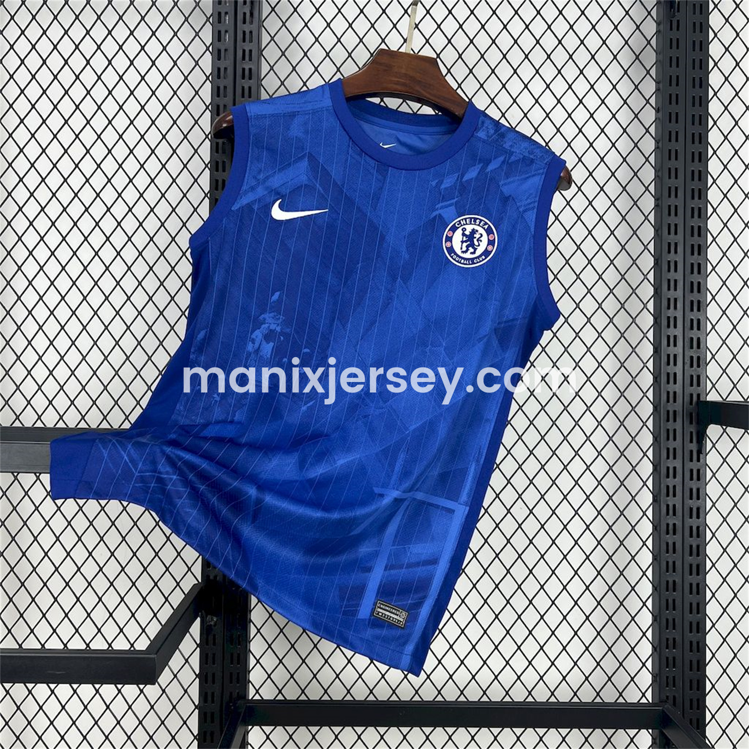 ManixJersey.com | C.H.E.L.S.E.A 25-26 Blue Training Vest - Fans Version -Customize Name, Number and Patch | Worldwide Shipping