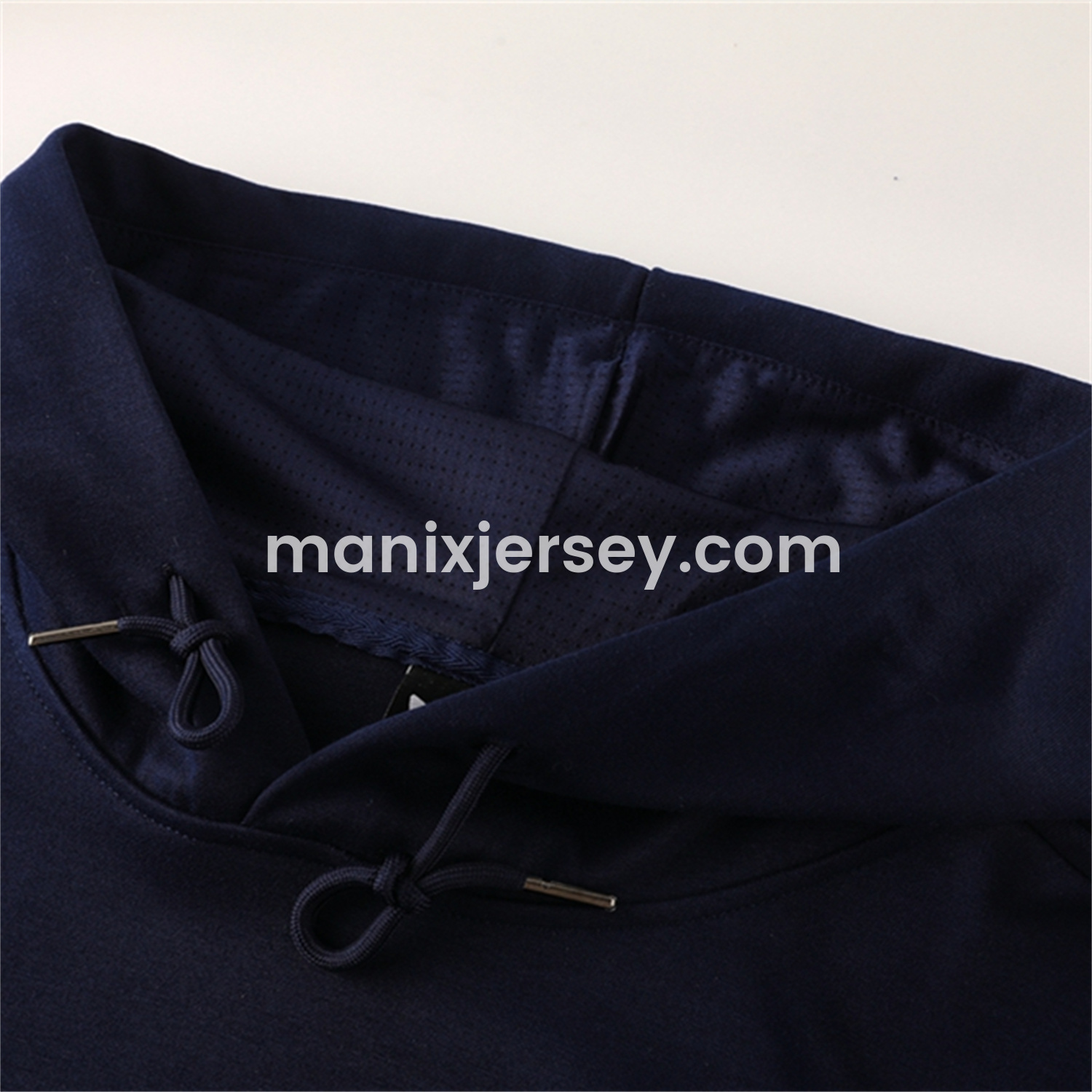 ManixJersey.com | Real Madrid 25-26 Originals Varsity Hoodie Set - Deep Blue Hoodie and Pants -Customize Name, Number and Patch | Worldwide Shipping