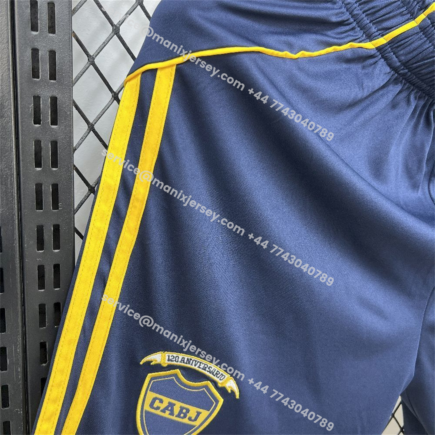 ManixJersey.com | Boca Juniors 25-26 Home Black Shorts - Fans Version -Customize Name, Number and Patch | Worldwide Shipping