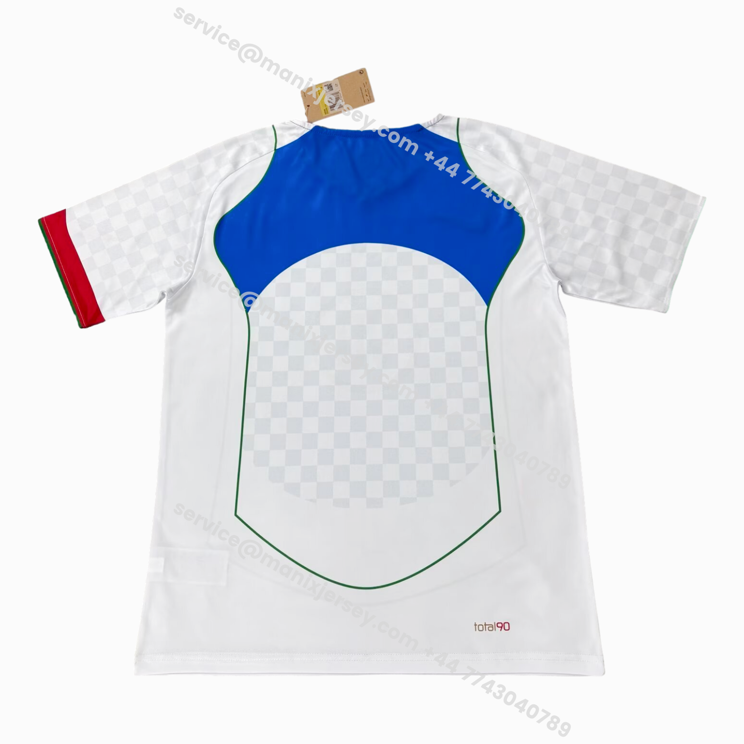 ManixJersey.com | Italy 2026 T90 White Special Jersey -Customize Name, Number and Patch | Worldwide Shipping