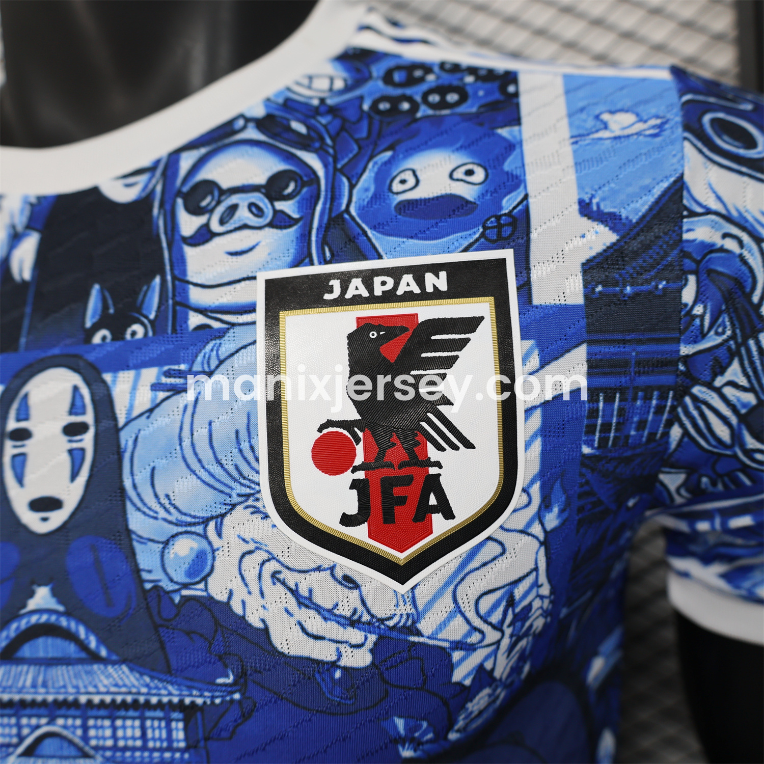 ManixJersey.com | Japan 25-26 Spirited Away Blue Special Edition Jersey - Player Version -Customize Name, Number and Patch | Worldwide Shipping
