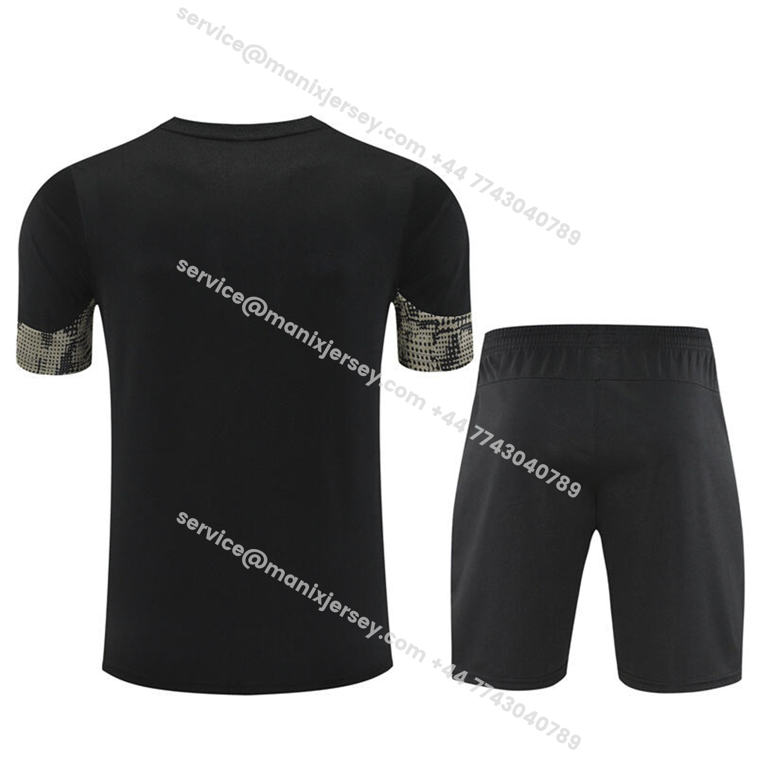 ManixJersey.com | PSV Eindhoven 25-26 Short-Sleeve Training Set - Army Green Top & Black Shorts -Customize Name, Number and Patch | Worldwide Shipping