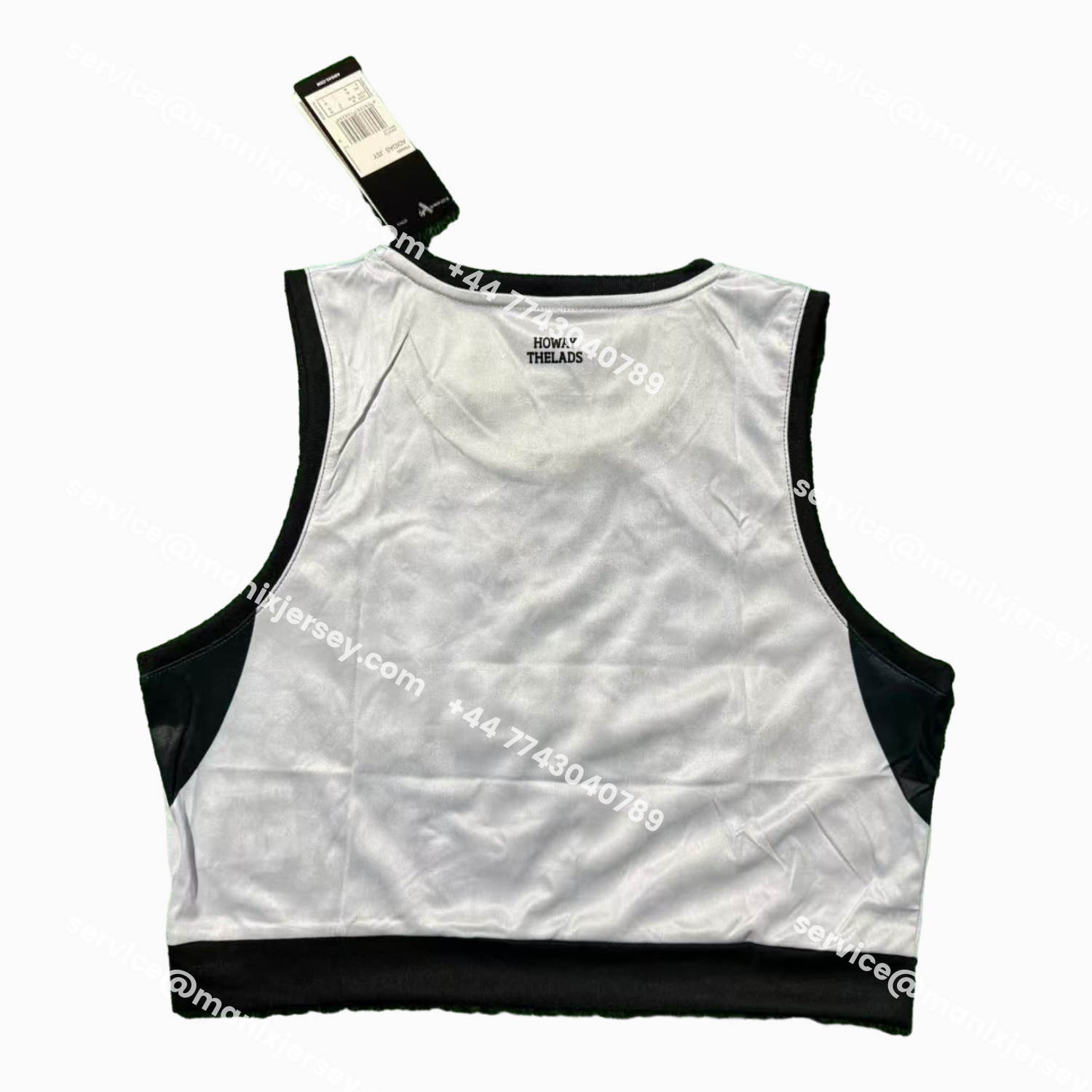 ManixJersey.com | Women's Newcastle United 25-26 Home Yoga Vest -Customize Name, Number and Patch | Worldwide Shipping