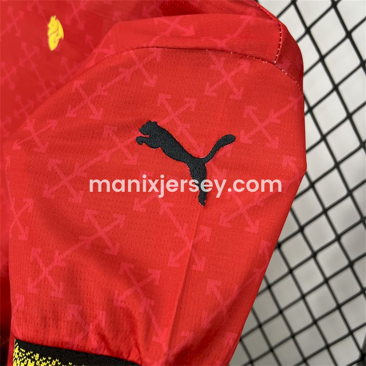 ManixJersey.com | AC Milan 24-25 Fourth Red “Diavoli” Special Edition Kids Kit -Customize Name, Number and Patch | Worldwide Shipping