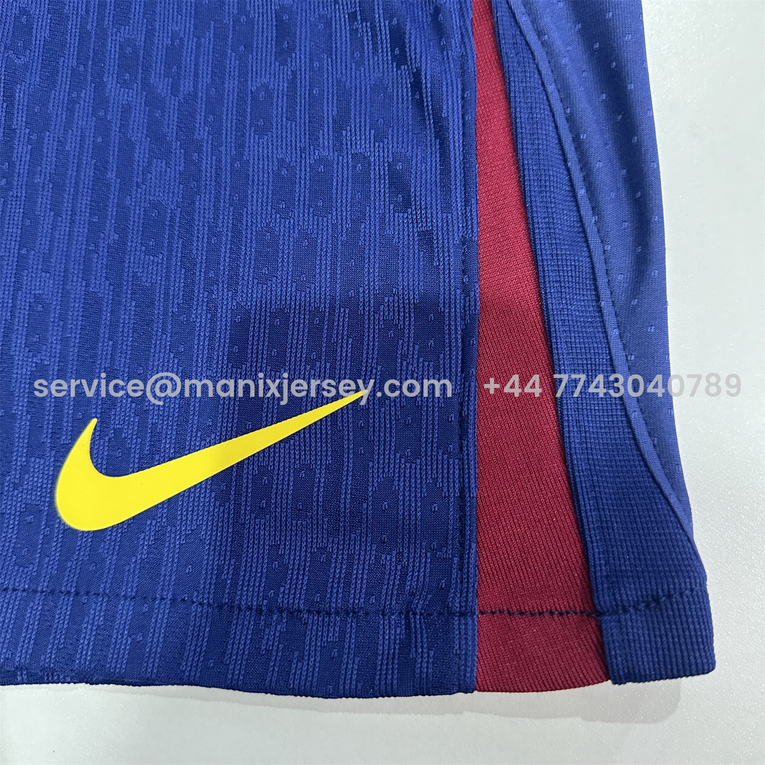 ManixJersey.com | Barcelona 25-26 Home Blue Shorts - Player Version -Customize Name, Number and Patch | Worldwide Shipping