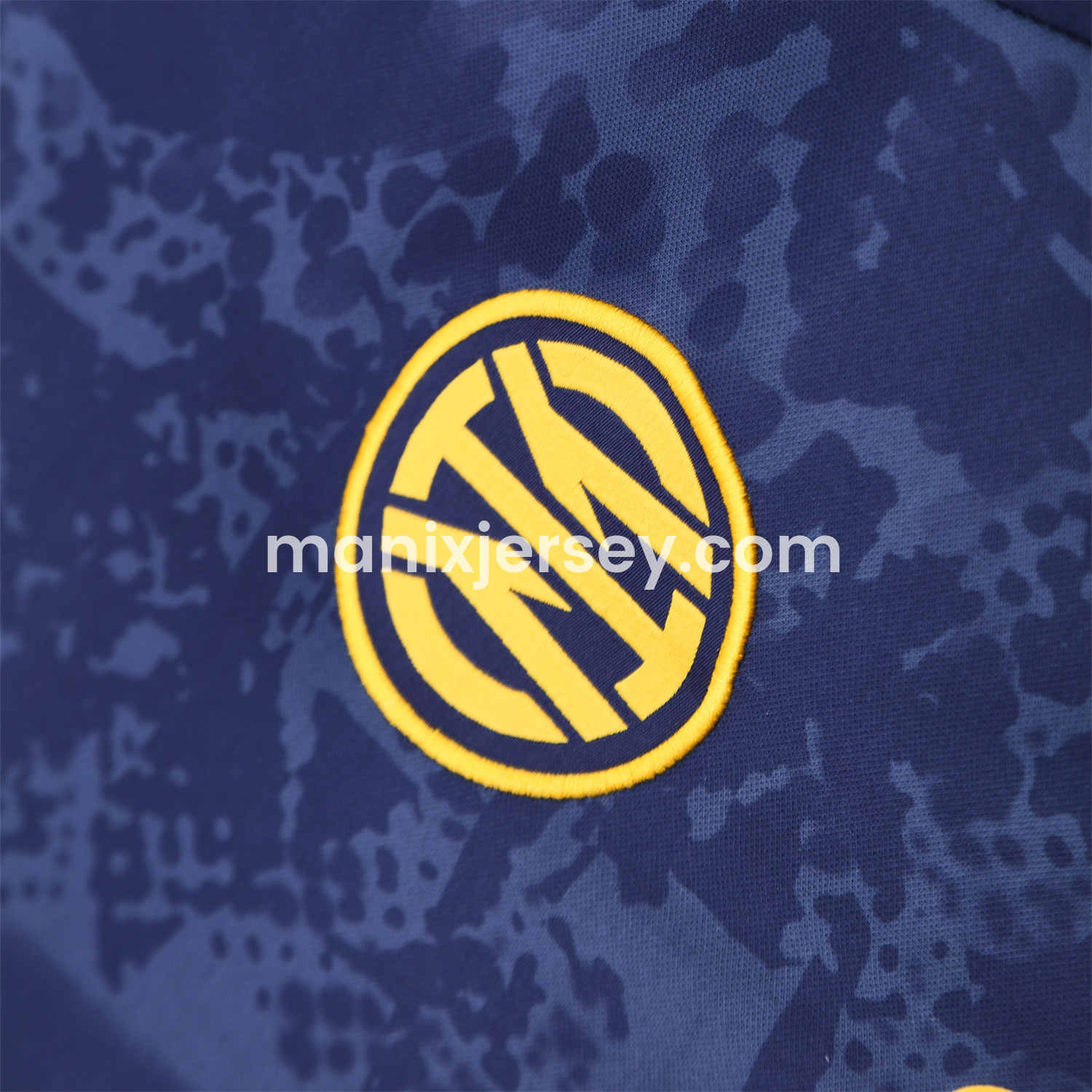 ManixJersey.com | Inter Milan 25-26 Short-Sleeve Training Set - Deep Blue Camouflage -Customize Name, Number and Patch | Worldwide Shipping