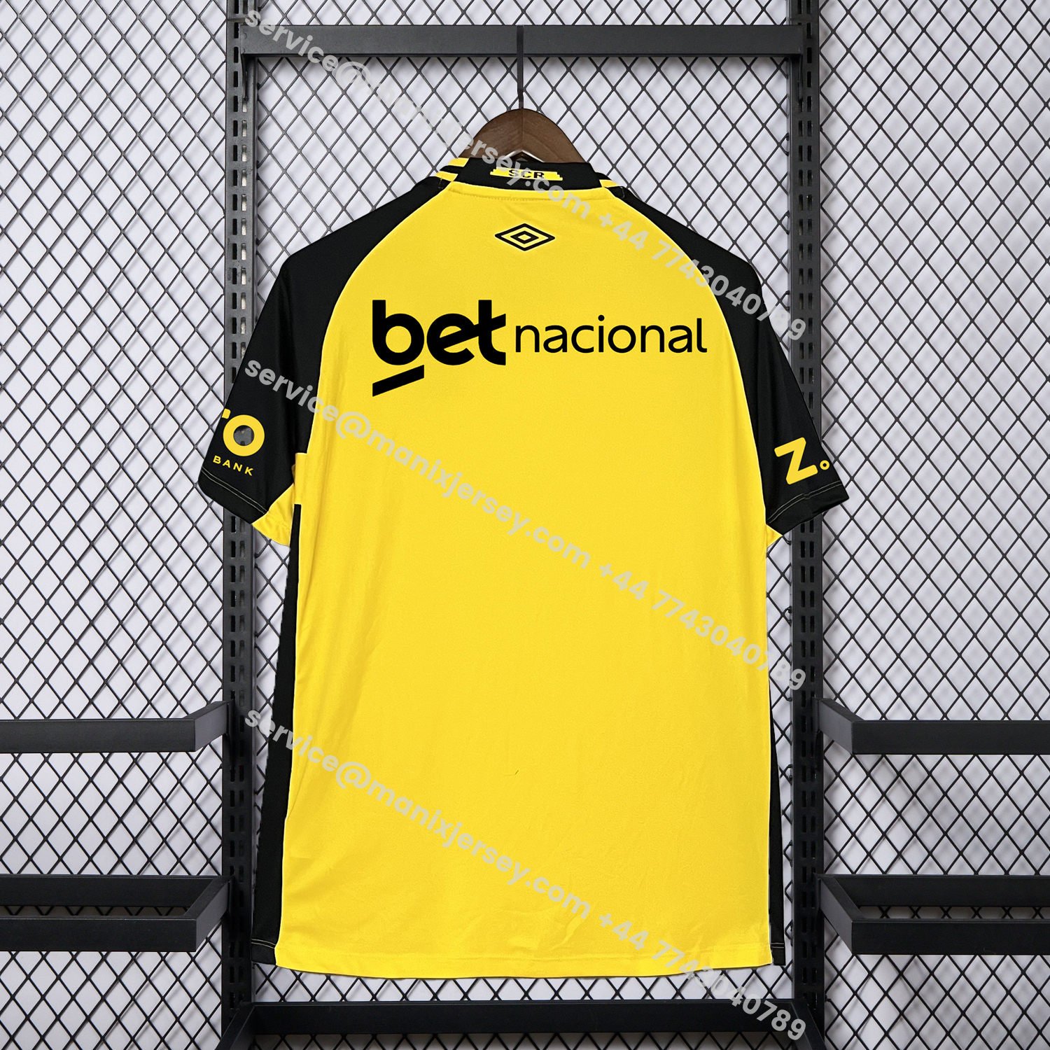 ManixJersey.com | Sport Recife 25-26 Away Yellow Jersey - Fans Version -Customize Name, Number and Patch | Worldwide Shipping