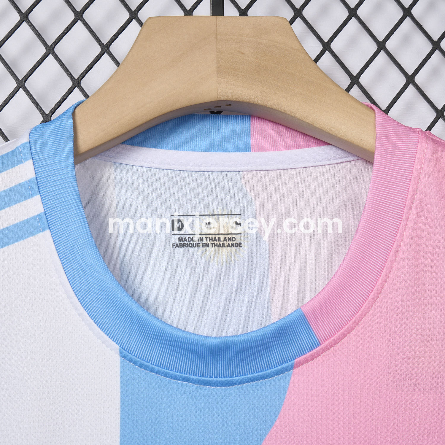 ManixJersey.com | Messi Career Commemorative Jersey - Fans Version - Argentina INT M.A.M Barcelona - with 10 Special Font -Customize Name, Number and Patch | Worldwide Shipping