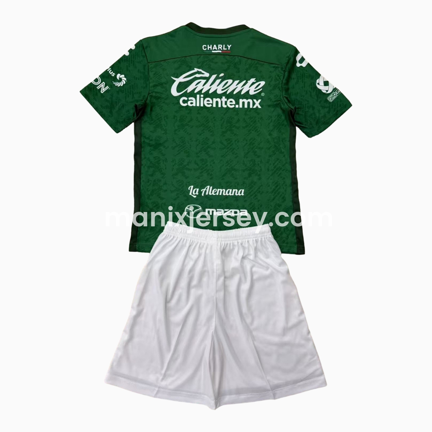 ManixJersey.com | Club León Club Leon 24-25 Home Men's Adult Jersey Set - Fans Version -Customize Name, Number and Patch | Worldwide Shipping