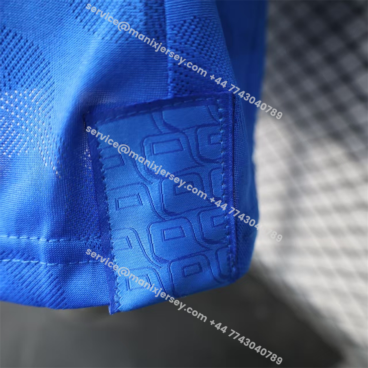 ManixJersey.com | Real Madrid 25-26 Third Blue Jersey - Player Version -Customize Name, Number and Patch | Worldwide Shipping