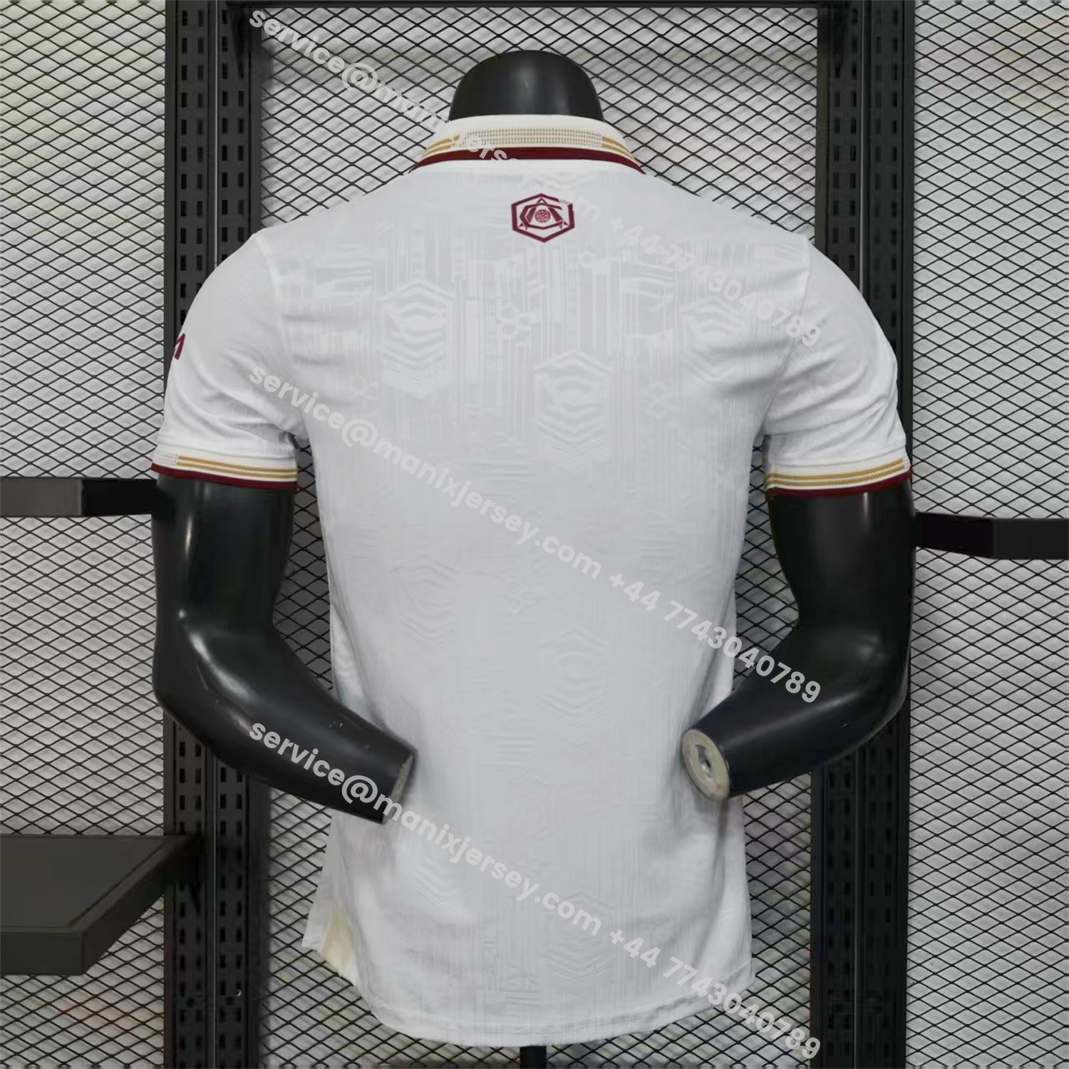ManixJersey.com | Arsenal 25-26 Third White Jersey - Player Version -Customize Name, Number and Patch | Worldwide Shipping