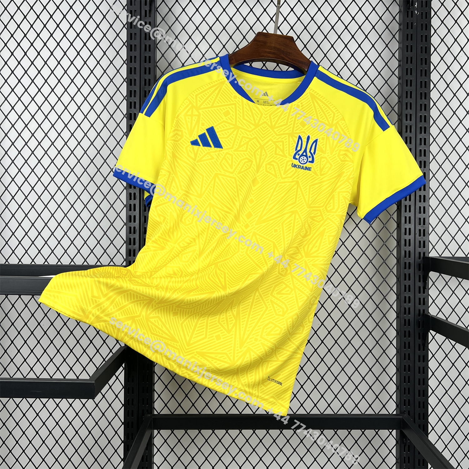 ManixJersey.com | Ukraine 2026 Home Jersey - Fans Version -Customize Name, Number and Patch | Worldwide Shipping