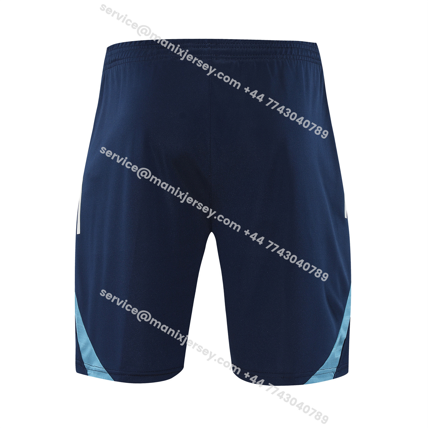 ManixJersey.com | Arsenal 25-26 Vest Training Set - Deep Blue Vest and Shorts -Customize Name, Number and Patch | Worldwide Shipping