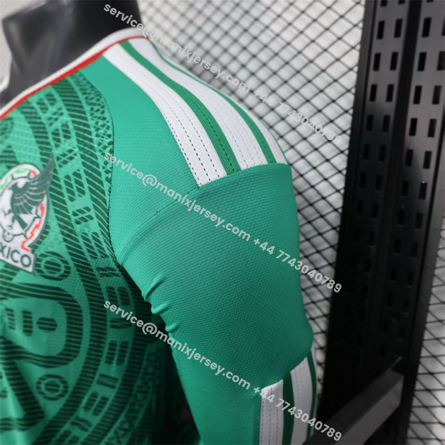 ManixJersey.com | Mexico 25-26 Home Long Sleeves Jersey (Leaked Version) - Player Version -Customize Name, Number and Patch | Worldwide Shipping
