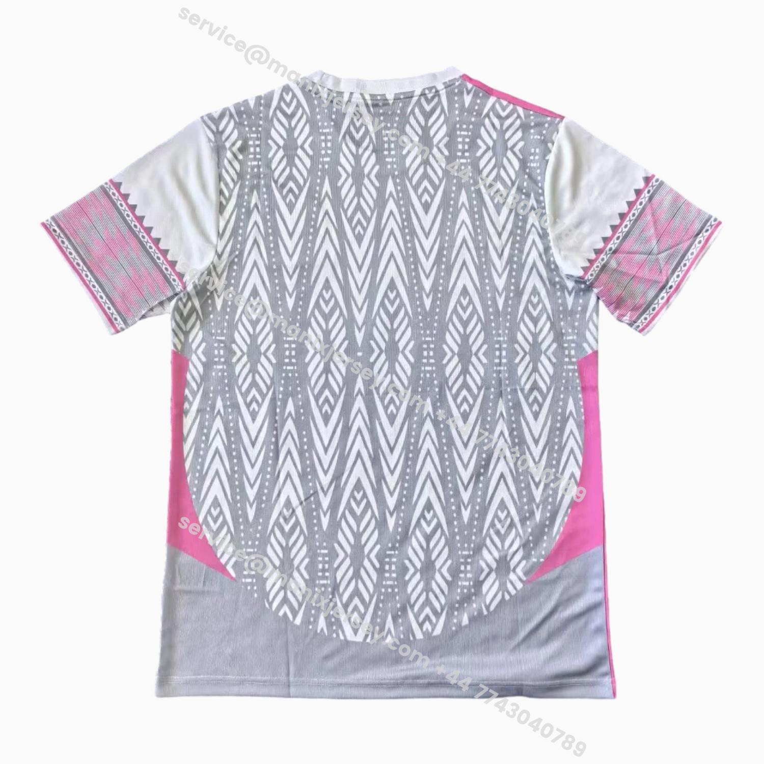 ManixJersey.com | Mexico 25-26 Feathered Serpent Pink And Grey Special Jersey - Fans Version -Customize Name, Number and Patch | Worldwide Shipping