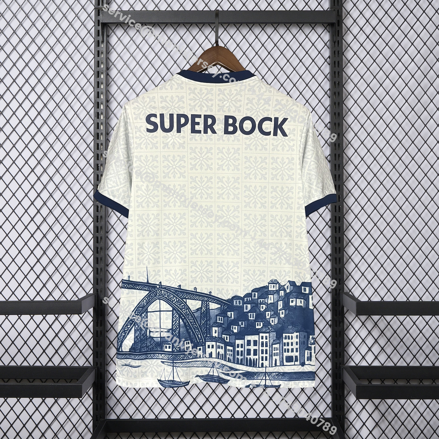 ManixJersey.com | Porto 25-26 Ponte Maria Pia And Clérigos Church Jersey - Fans Version -Customize Name, Number and Patch | Worldwide Shipping