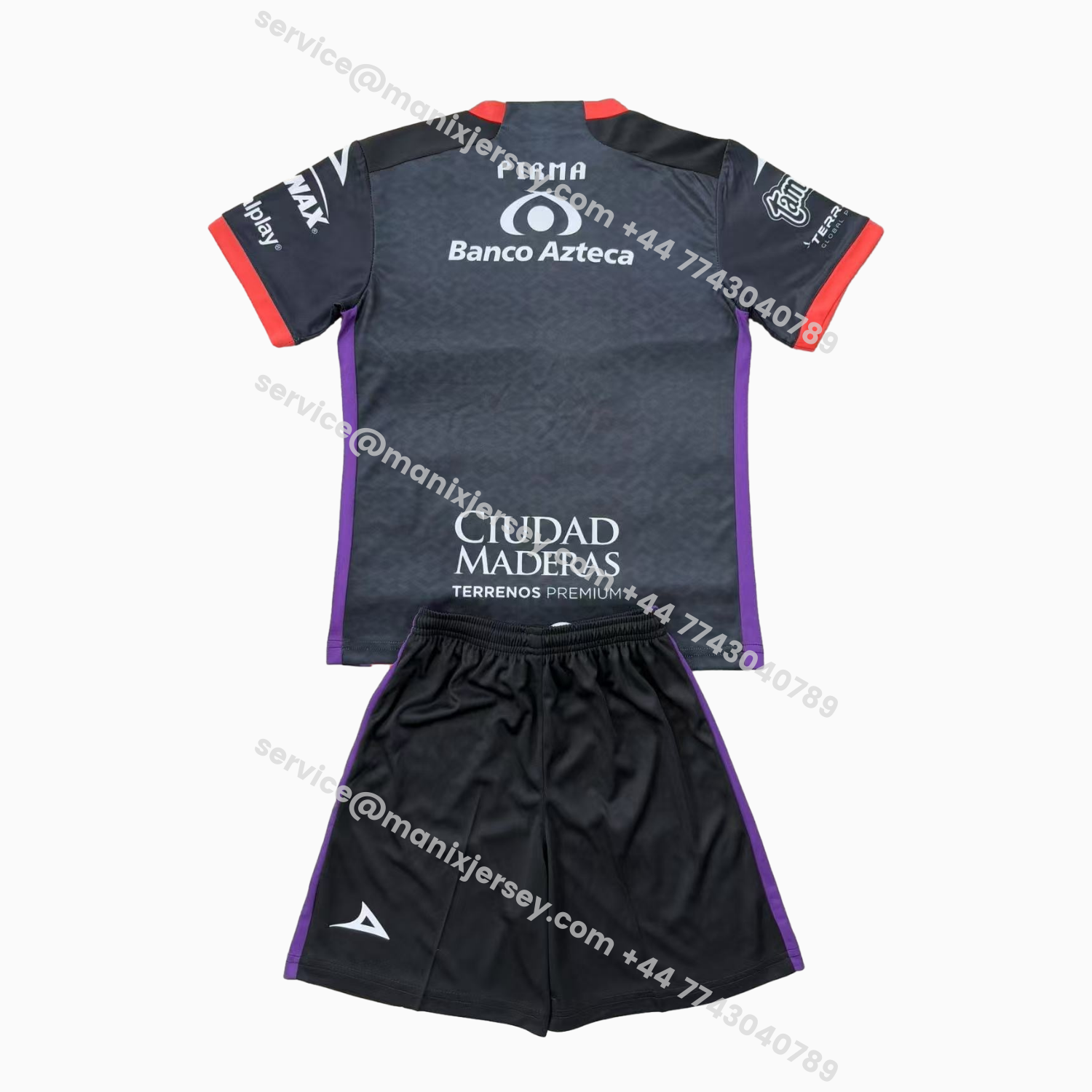 ManixJersey.com | Club Puebla 25-26 Away Men's Adult Jersey Set - Fans Version -Customize Name, Number and Patch | Worldwide Shipping