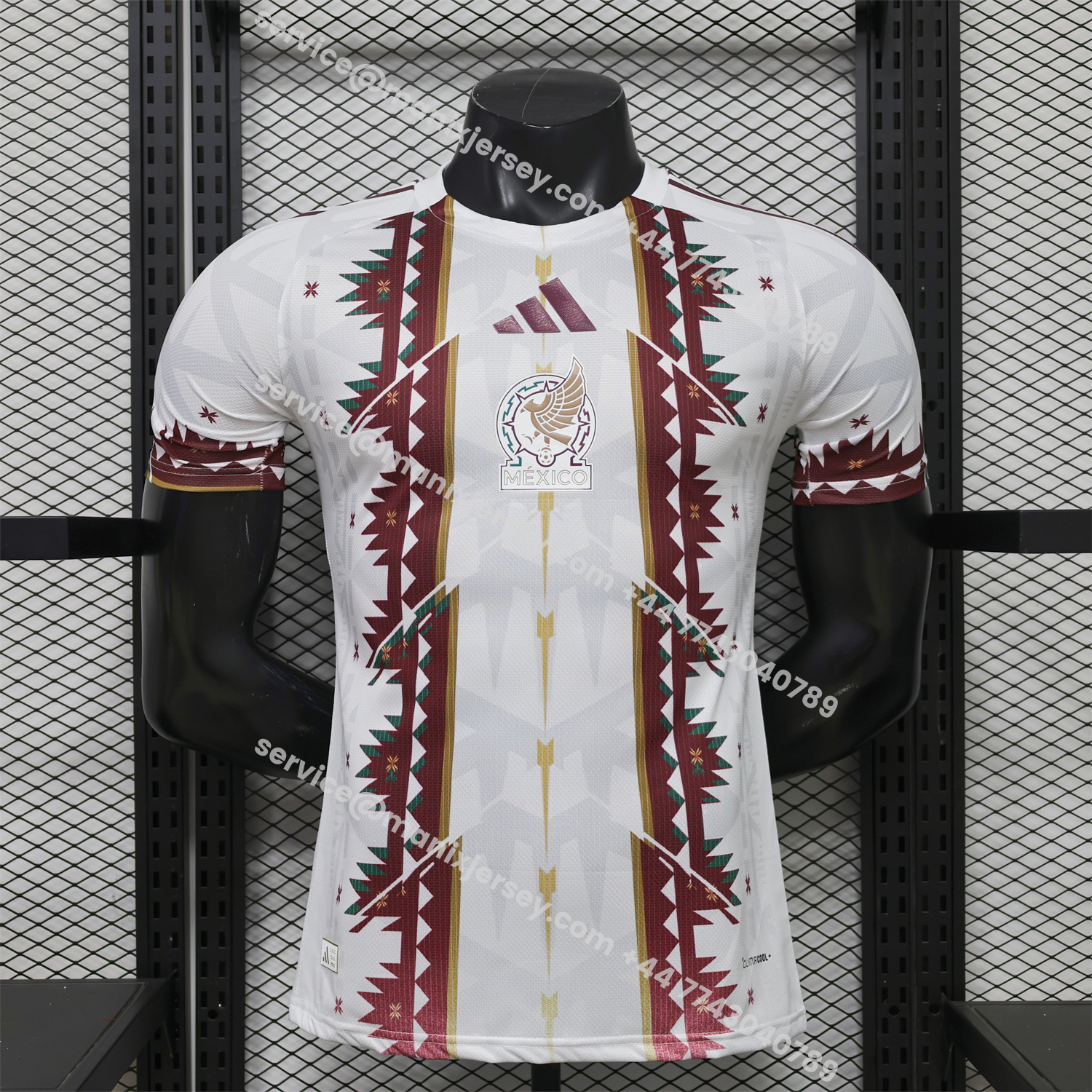 Mexico 2026 Maya Pattern Special Jersey - Player Version:football jersey mysite: unitedjerseyfootball 邓江浪:football