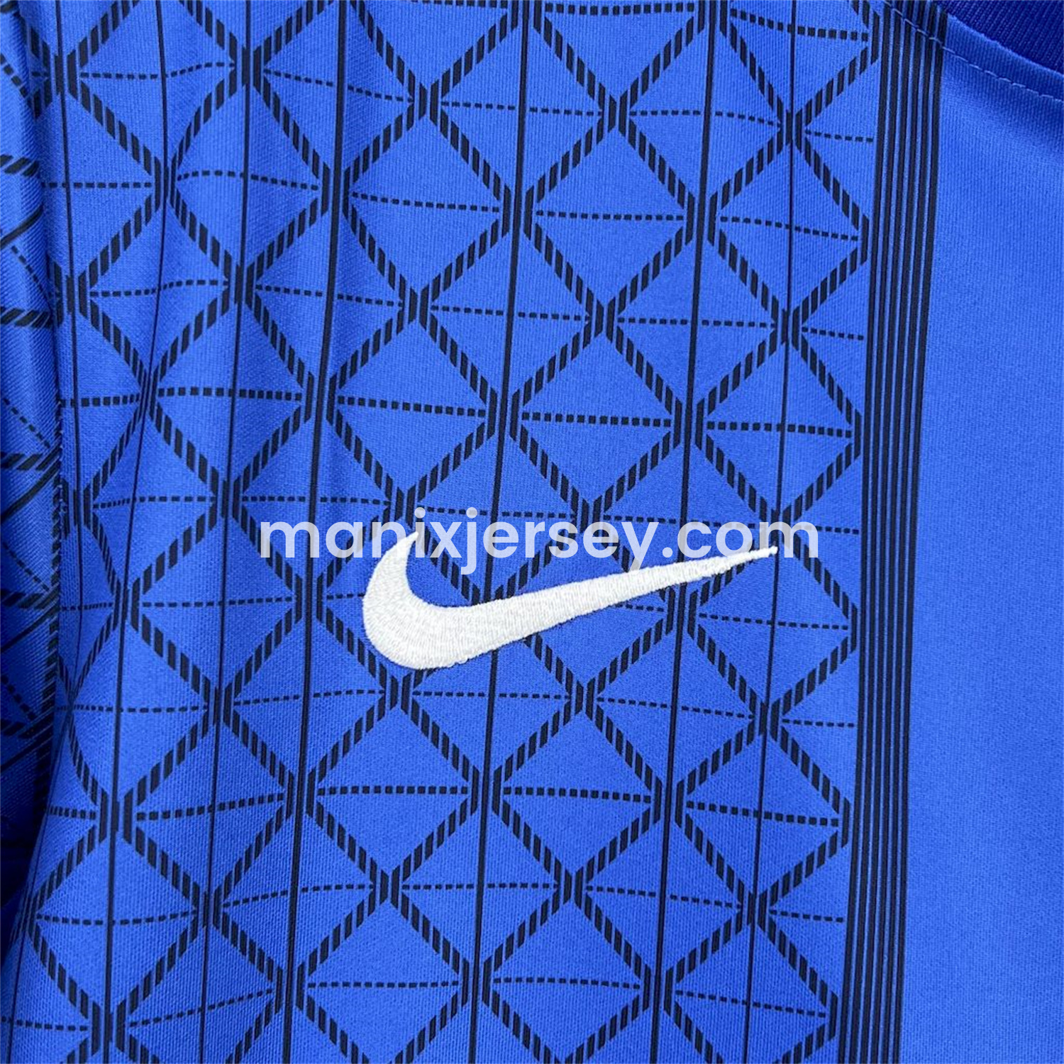 ManixJersey.com | Paris Saint-Germain PSG 25-26 Blue Pre-Match Training Jersey - Fans Version -Customize Name, Number and Patch | Worldwide Shipping
