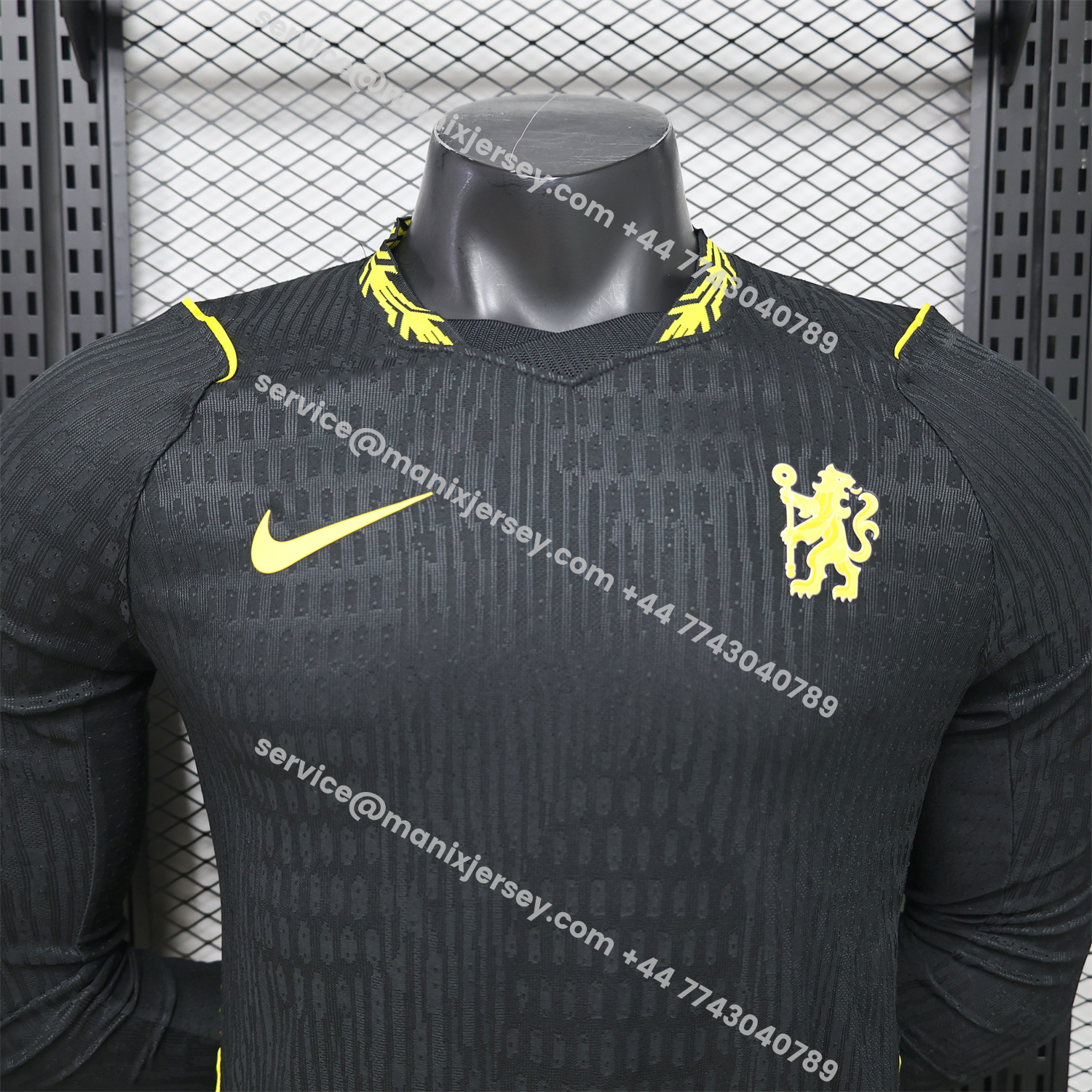 C.H.E.L.S.E.A 26-27 Away Long Sleeves Jersey - Player Version:football jersey mysite: unitedjerseyfootball 邓江浪:football