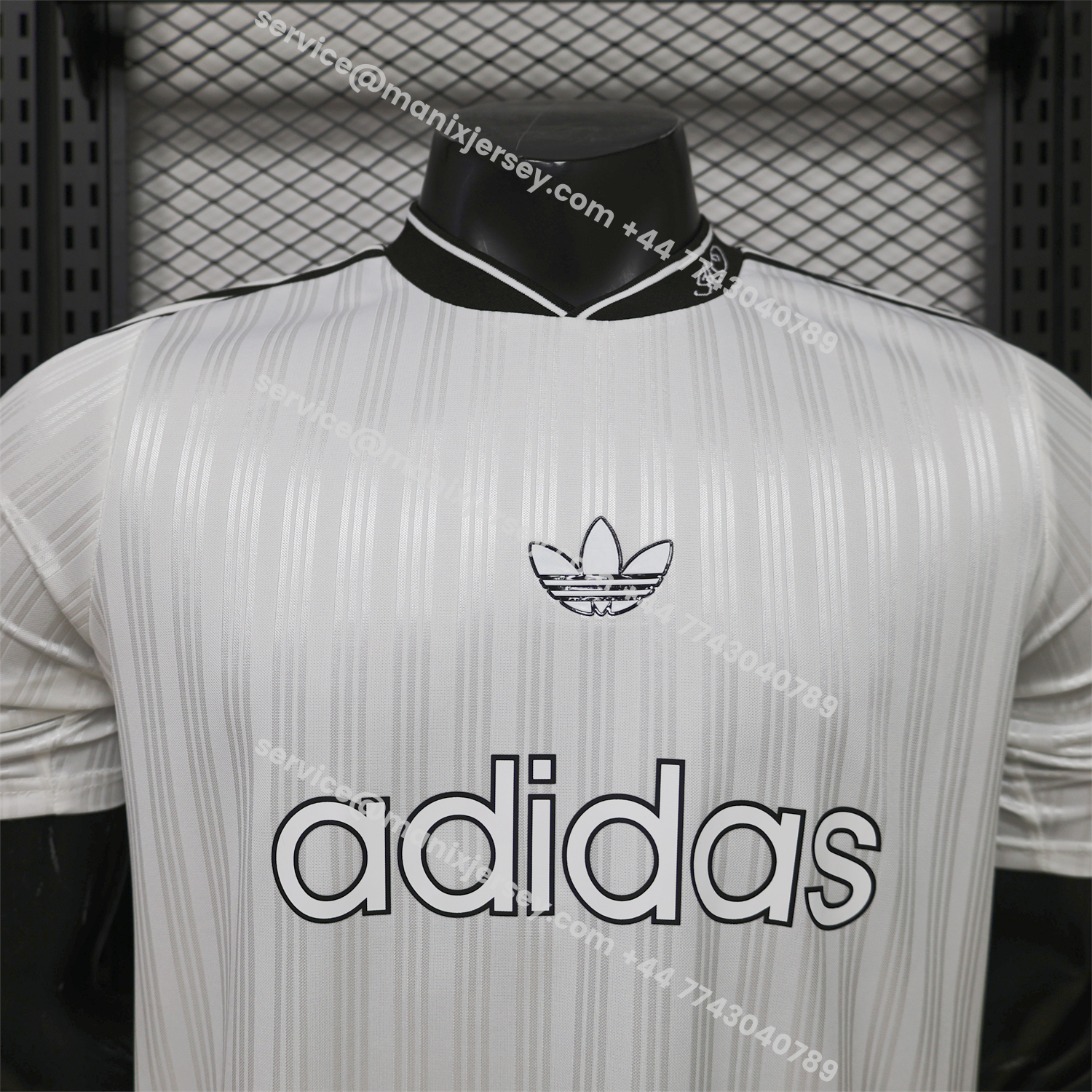 Adidas 26-27 Terrace Icon Retro Casual Style White Jersey - Player Version:football jersey mysite: unitedjerseyfootball 邓江浪:football