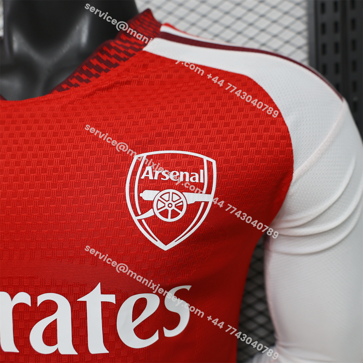 Arsenal 26-27 Home Long Sleeves Jersey - Player Version:football jersey mysite: unitedjerseyfootball 邓江浪:football
